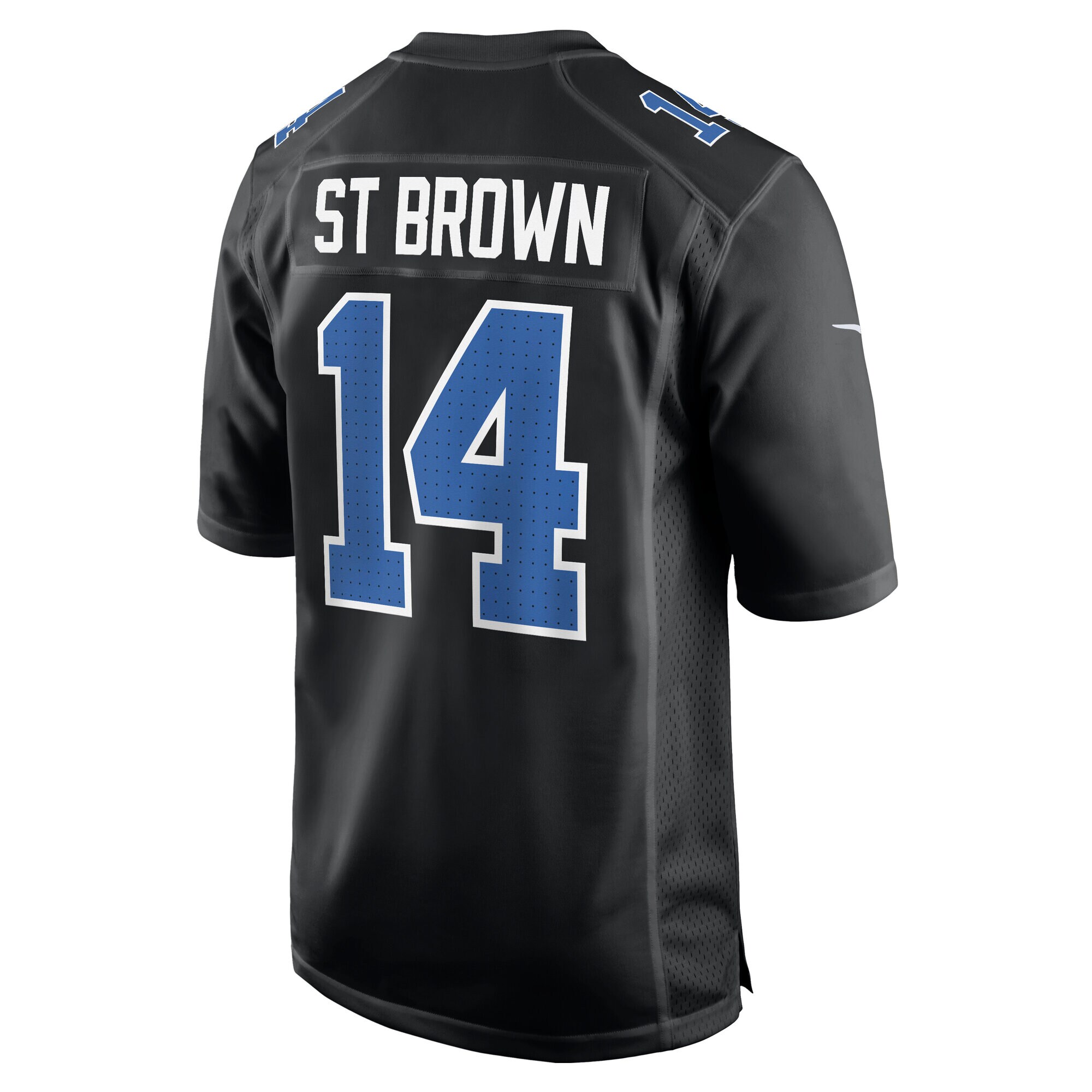 Amon-Ra St. Brown Detroit Lions Nike Carbon Fashion Jersey – Carbon Black Clowdercats