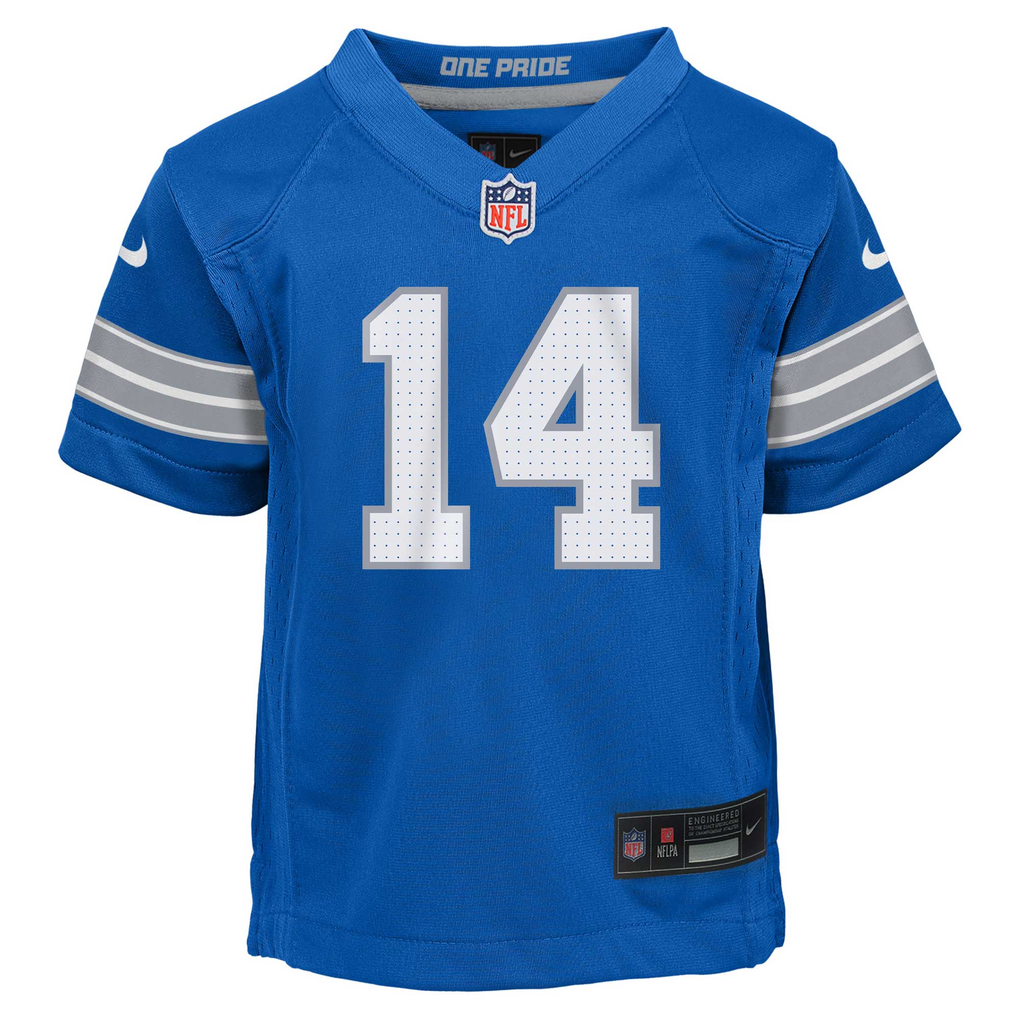 Amon-Ra St. Brown Detroit Lions Nike Infant Team Player Game Jersey – Blue Clowdercats