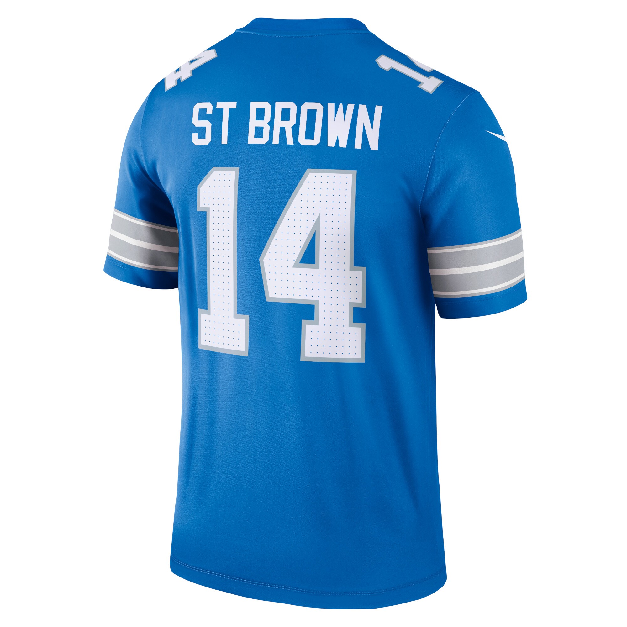 Amon-Ra St. Brown Detroit Lions Nike Legend Player Performance Top – Blue Clowdercats