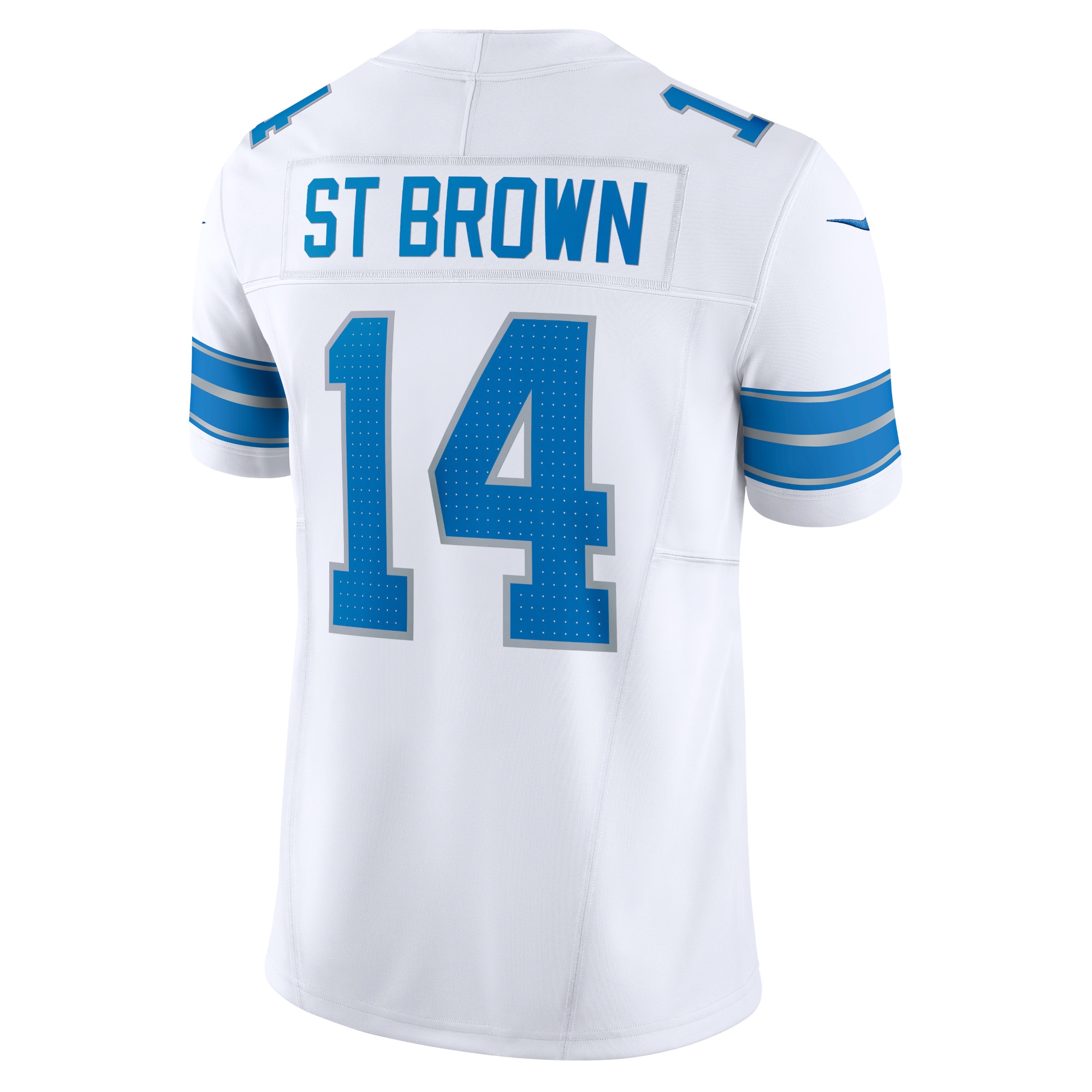 Amon-Ra St. Brown Detroit Lions Nike Vapor F.U.S.E. Limited Jersey – White Clowdercats