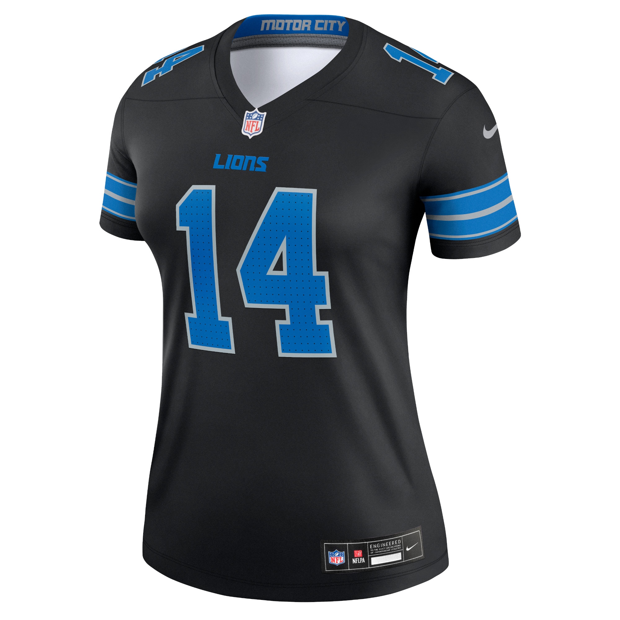 Amon-Ra St. Brown Detroit Lions Nike Women’s Alternate Legend Player Performance Top – Black Clowdercats