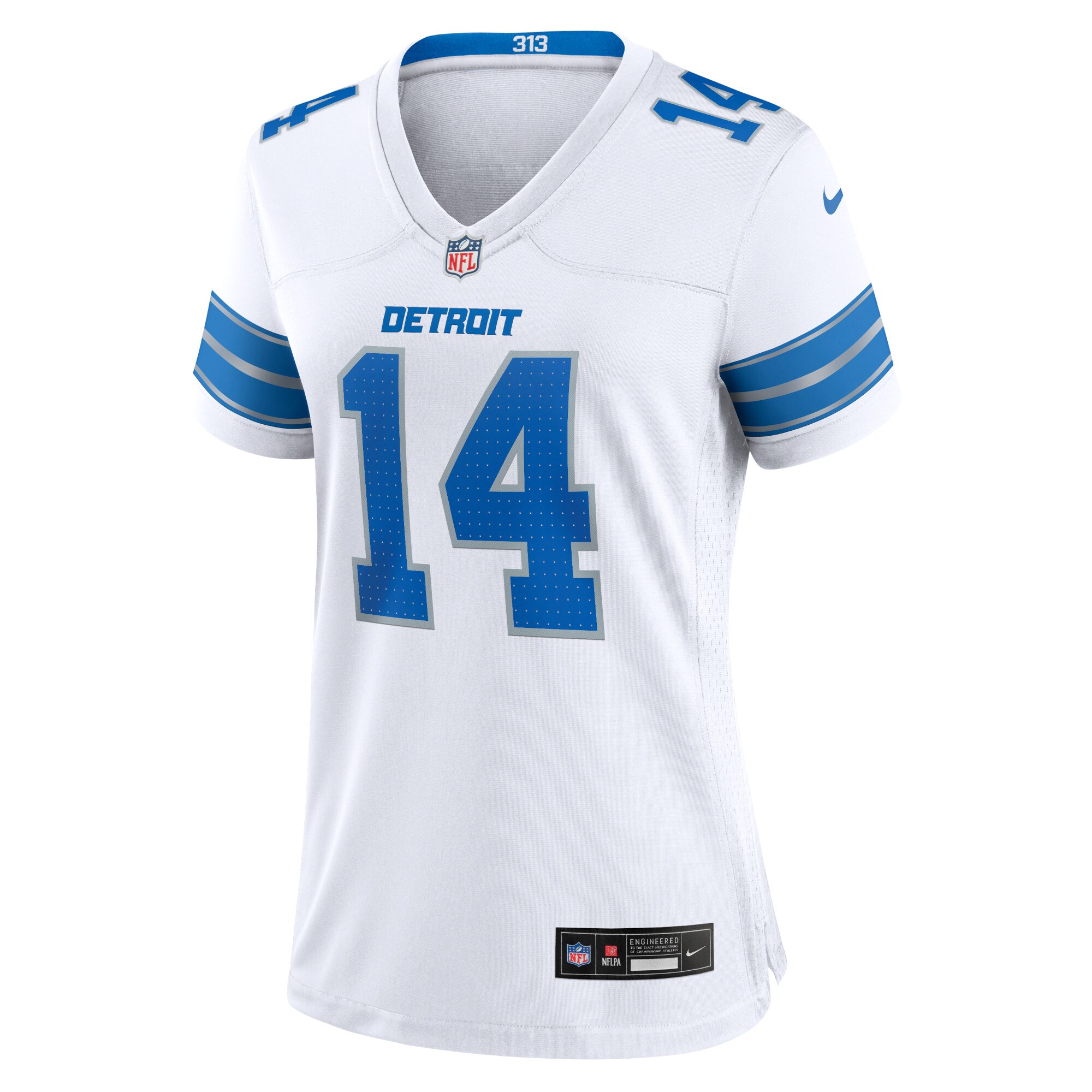 Amon-Ra St. Brown Detroit Lions Nike Women’s White Game Jersey – White Clowdercats