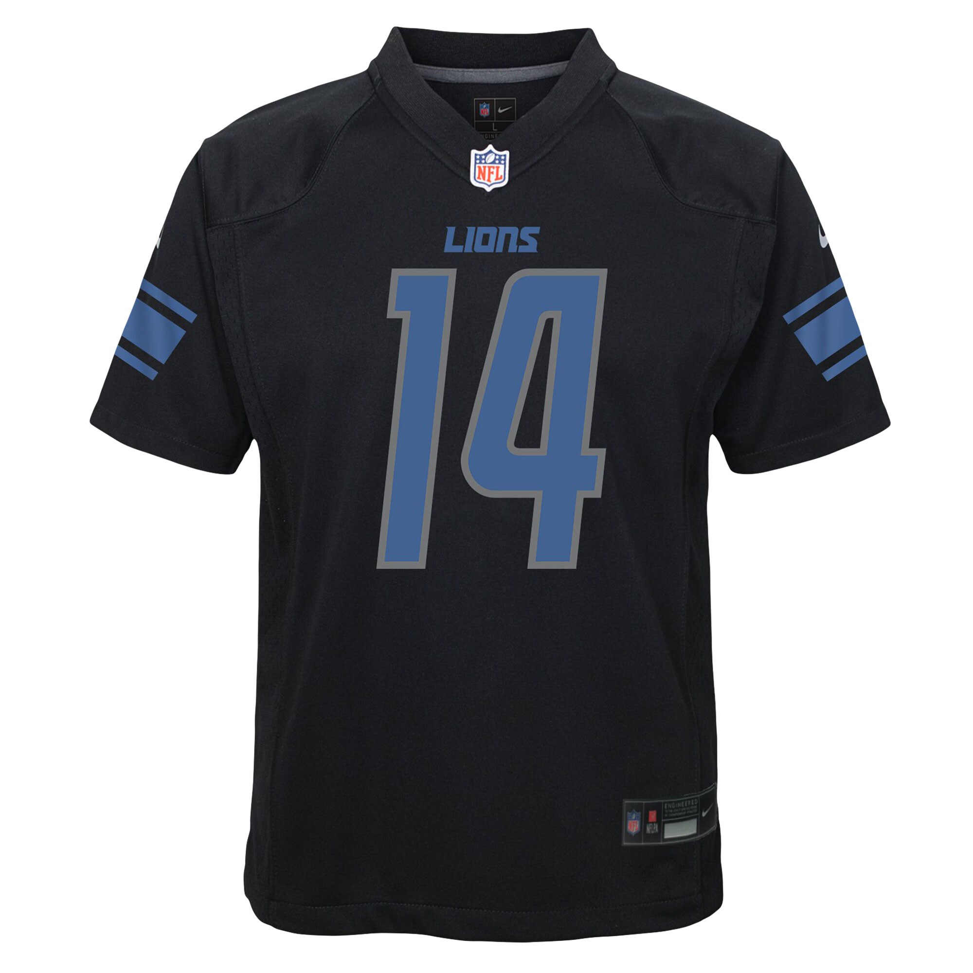 Amon-Ra St. Brown Detroit Lions Nike Youth Game Jersey – Black Clowdercats