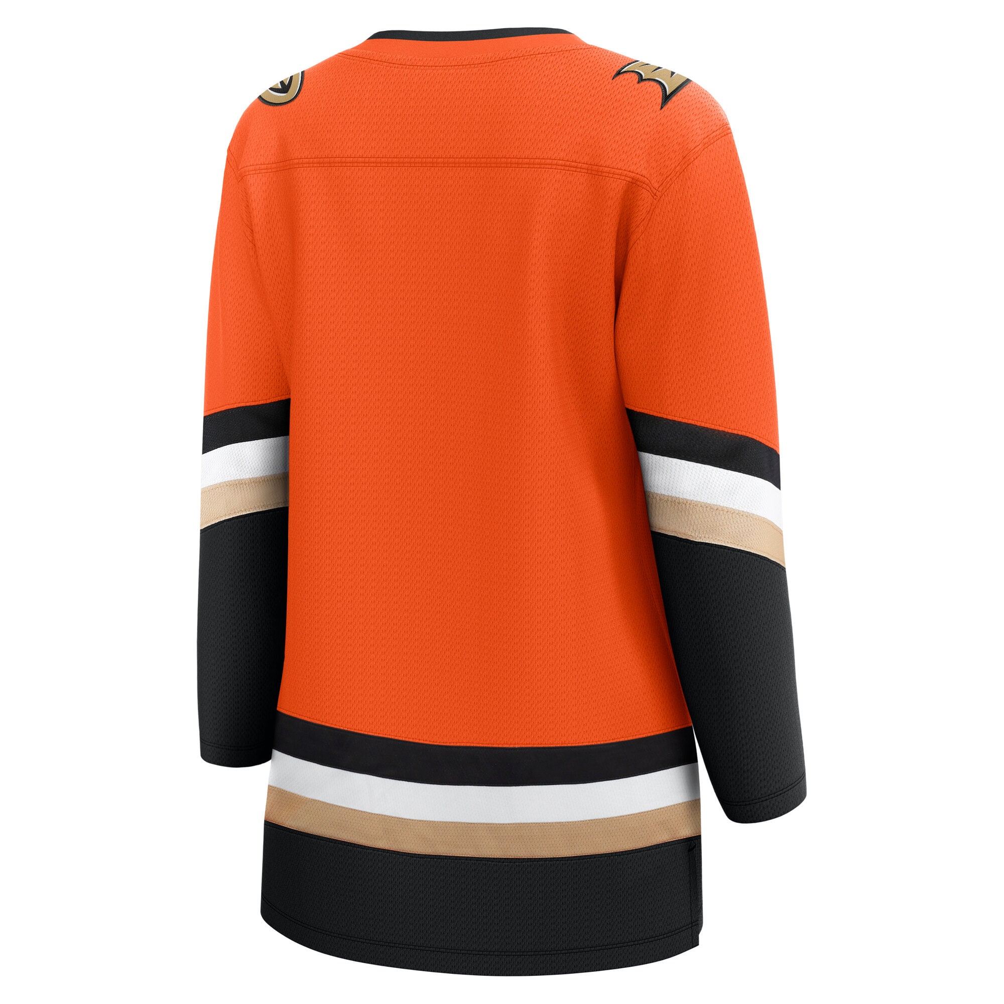 Anaheim Ducks Fanatics Women’s Home Breakaway Jersey – Orange Clowdercats