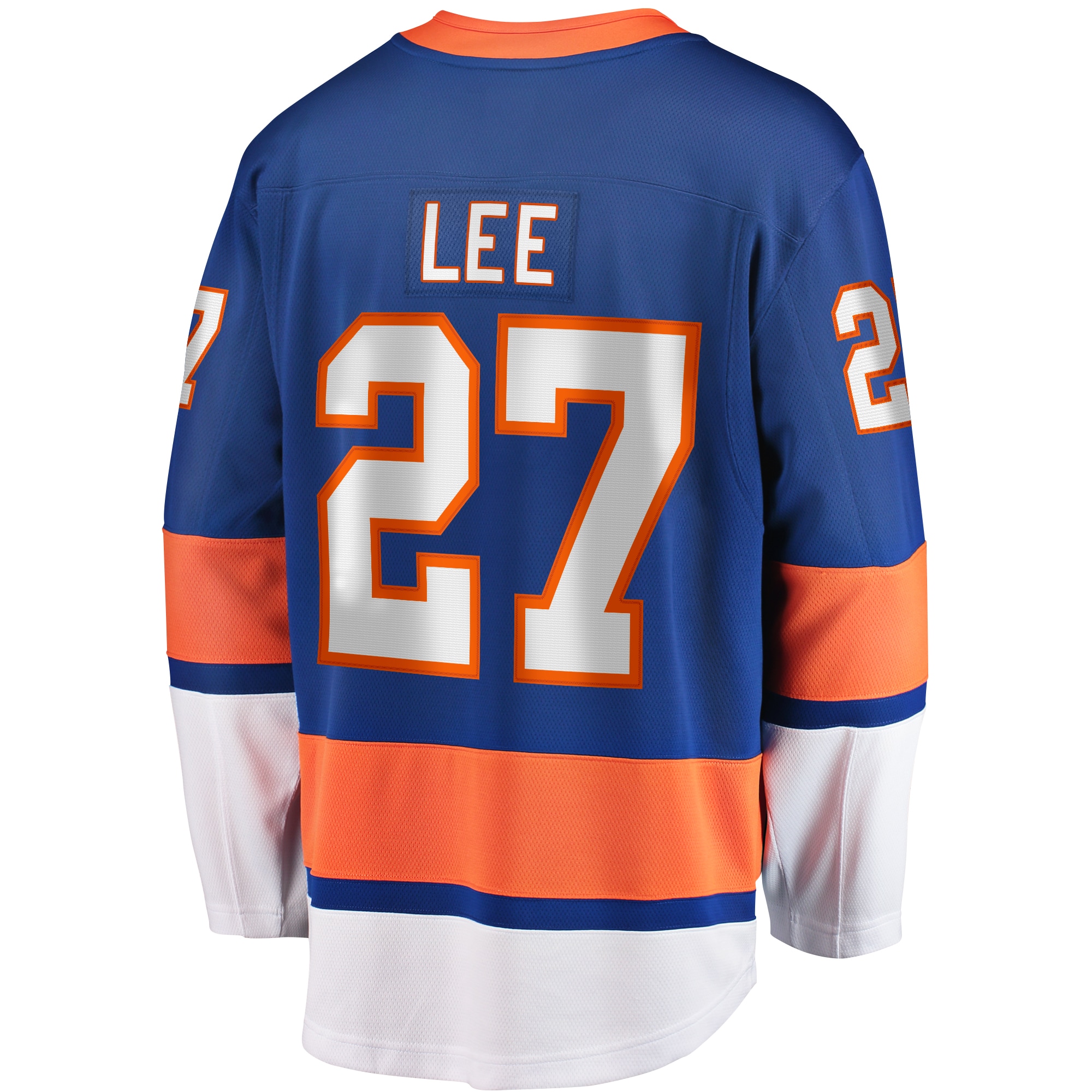 Anders Lee New York Islanders Fanatics Home Captain Patch Breakaway Player Jersey – Royal Clowdercats