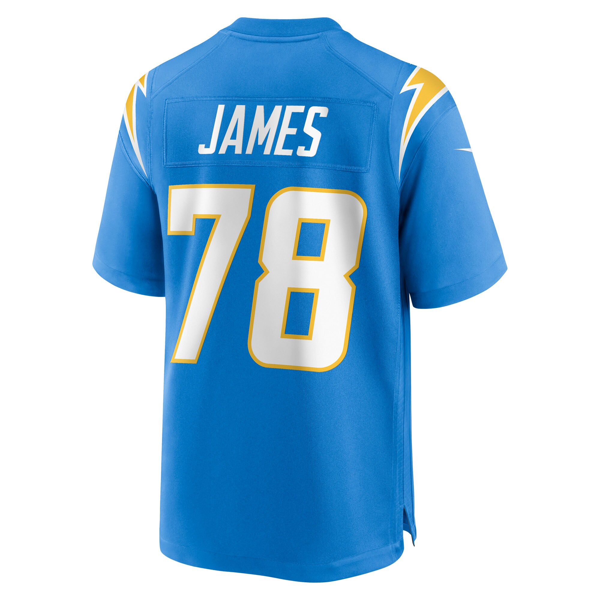 Andre James Los Angeles Chargers Nike Team Game Jersey – Powder Blue Clowdercats