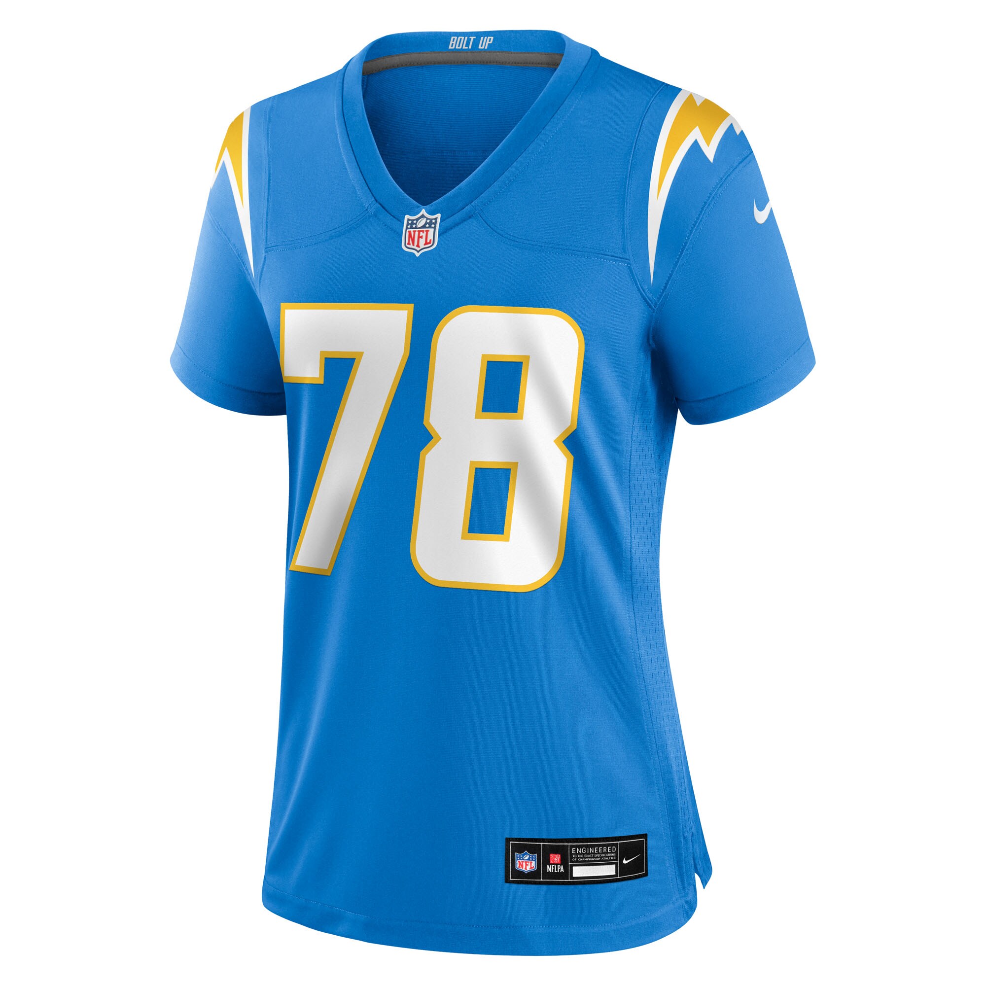 Andre James Los Angeles Chargers Nike Women’s Team Game Jersey – Powder Blue Clowdercats