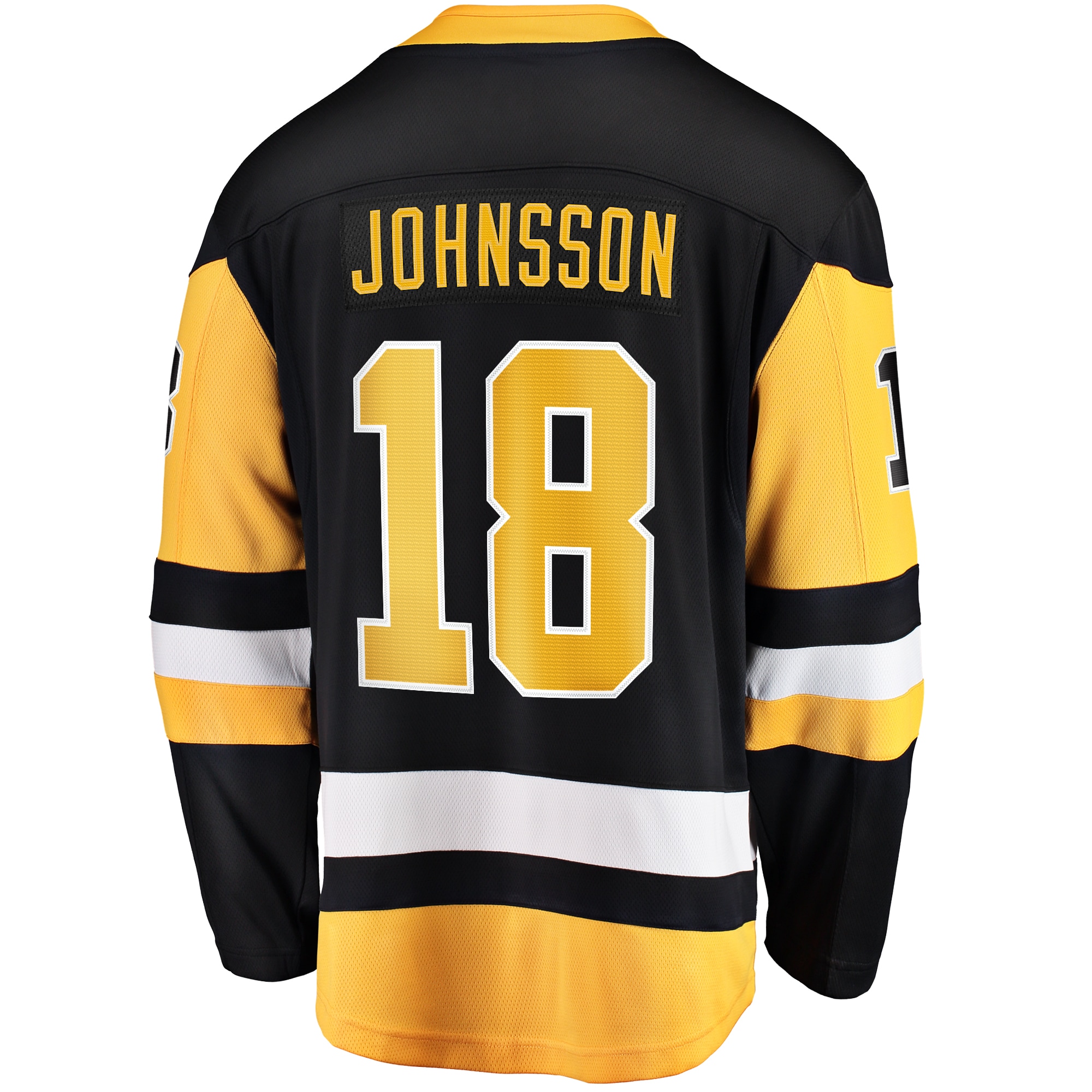 Andreas Johnsson Pittsburgh Penguins Fanatics Home Breakaway Jersey – Black Clowdercats