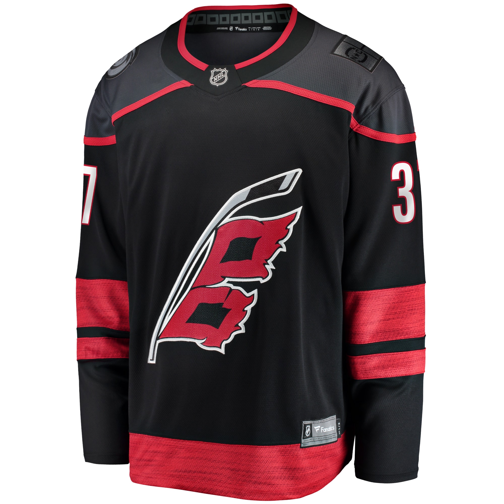 Andrei Svechnikov Carolina Hurricanes Fanatics Home Breakaway Jersey – Black Clowdercats