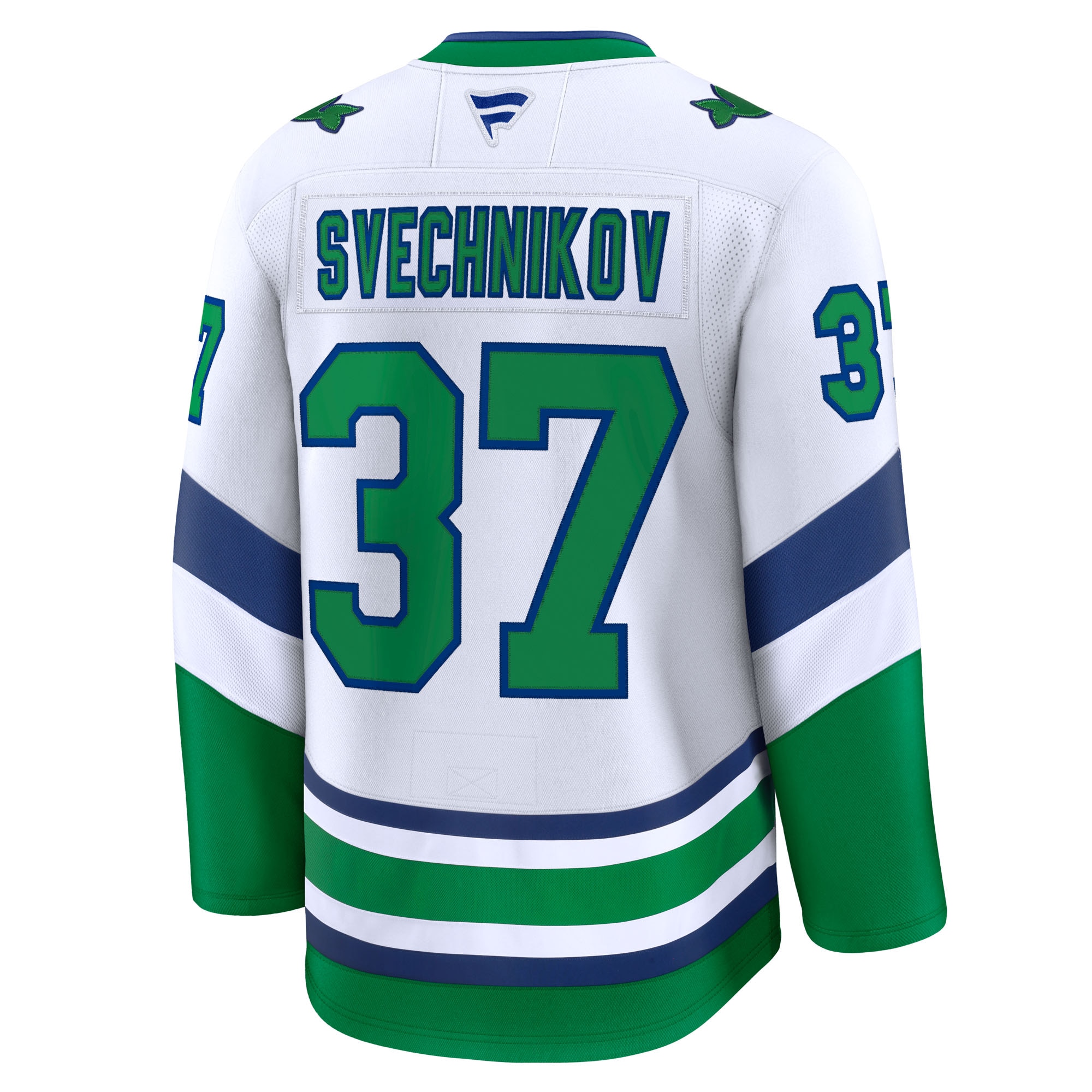 Andrei Svechnikov Carolina Hurricanes Fanatics Throwback Premium Jersey – White Clowdercats