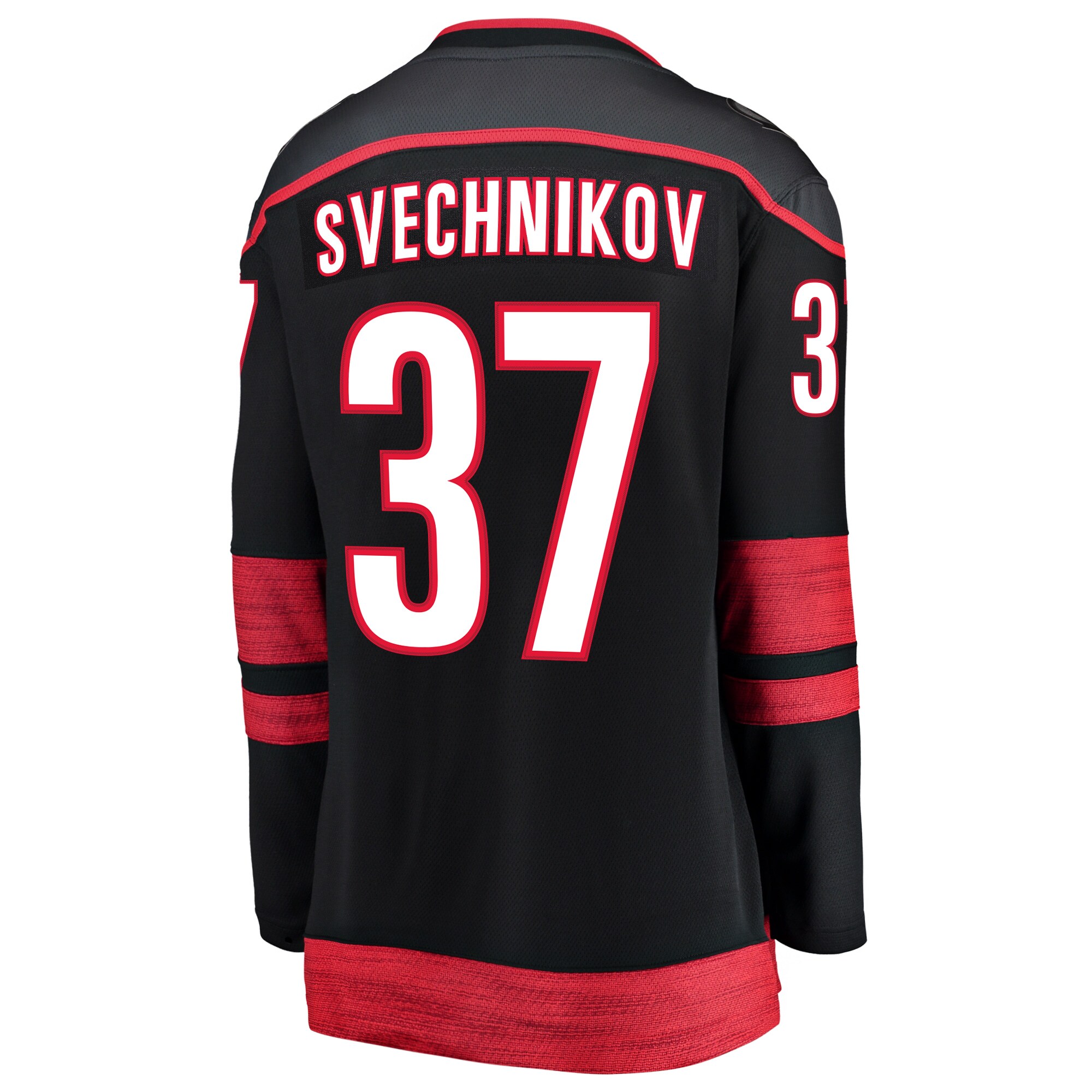 Andrei Svechnikov Carolina Hurricanes Fanatics Women’s Home Breakaway Player Jersey – Black Clowdercats