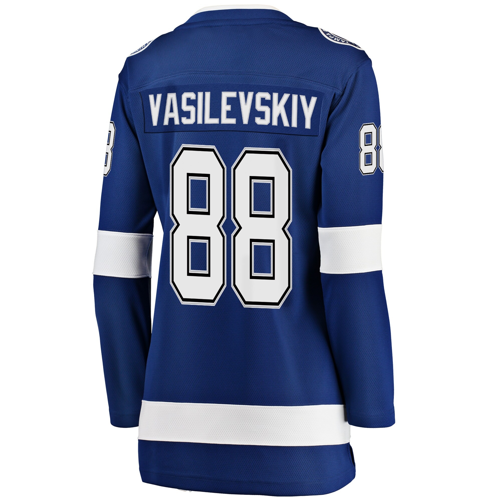 Andrei Vasilevskiy Tampa Bay Lightning Fanatics Women’s Breakaway Player Jersey – Blue Clowdercats