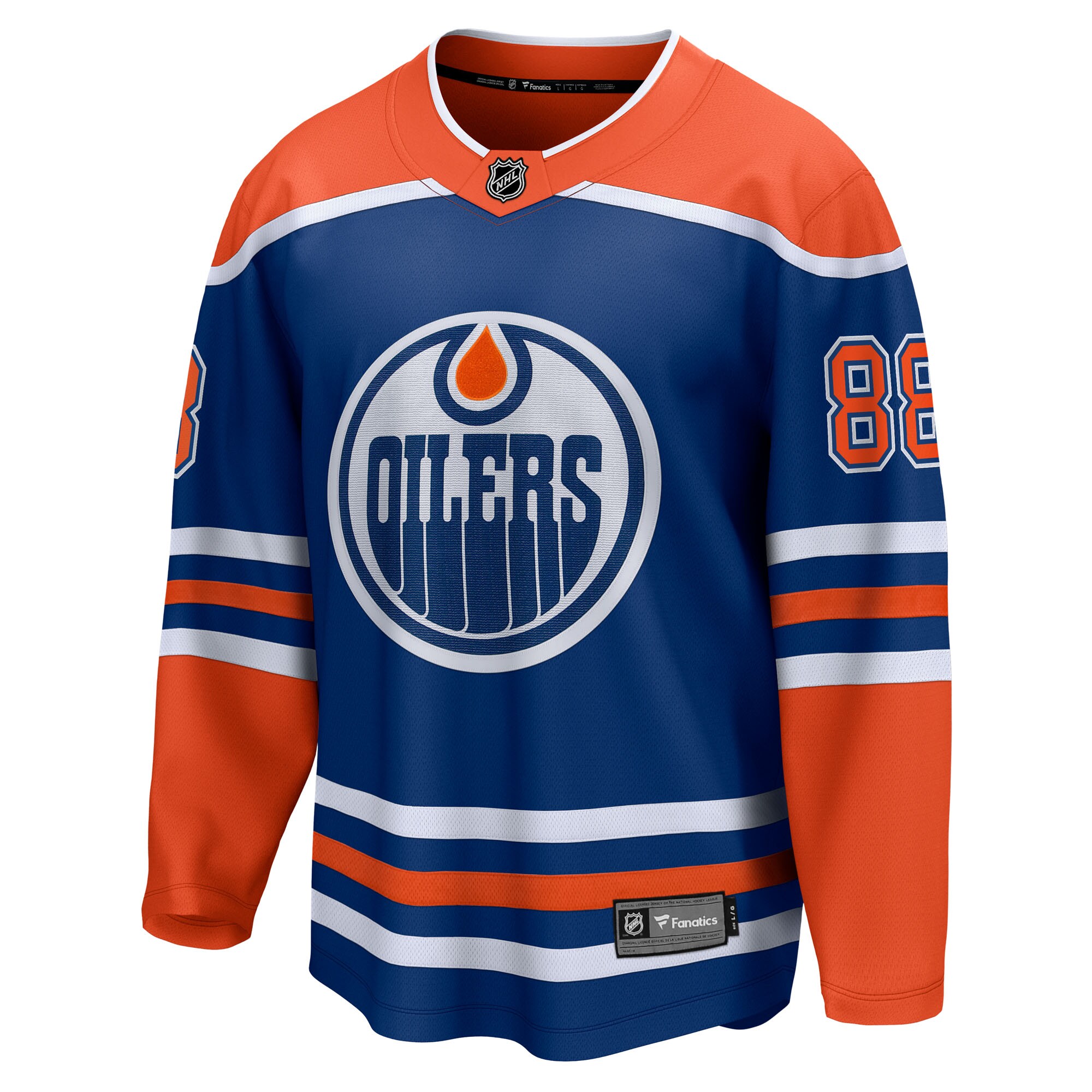 Andrew Mangiapane Edmonton Oilers Fanatics Home Breakaway Jersey – Royal Clowdercats