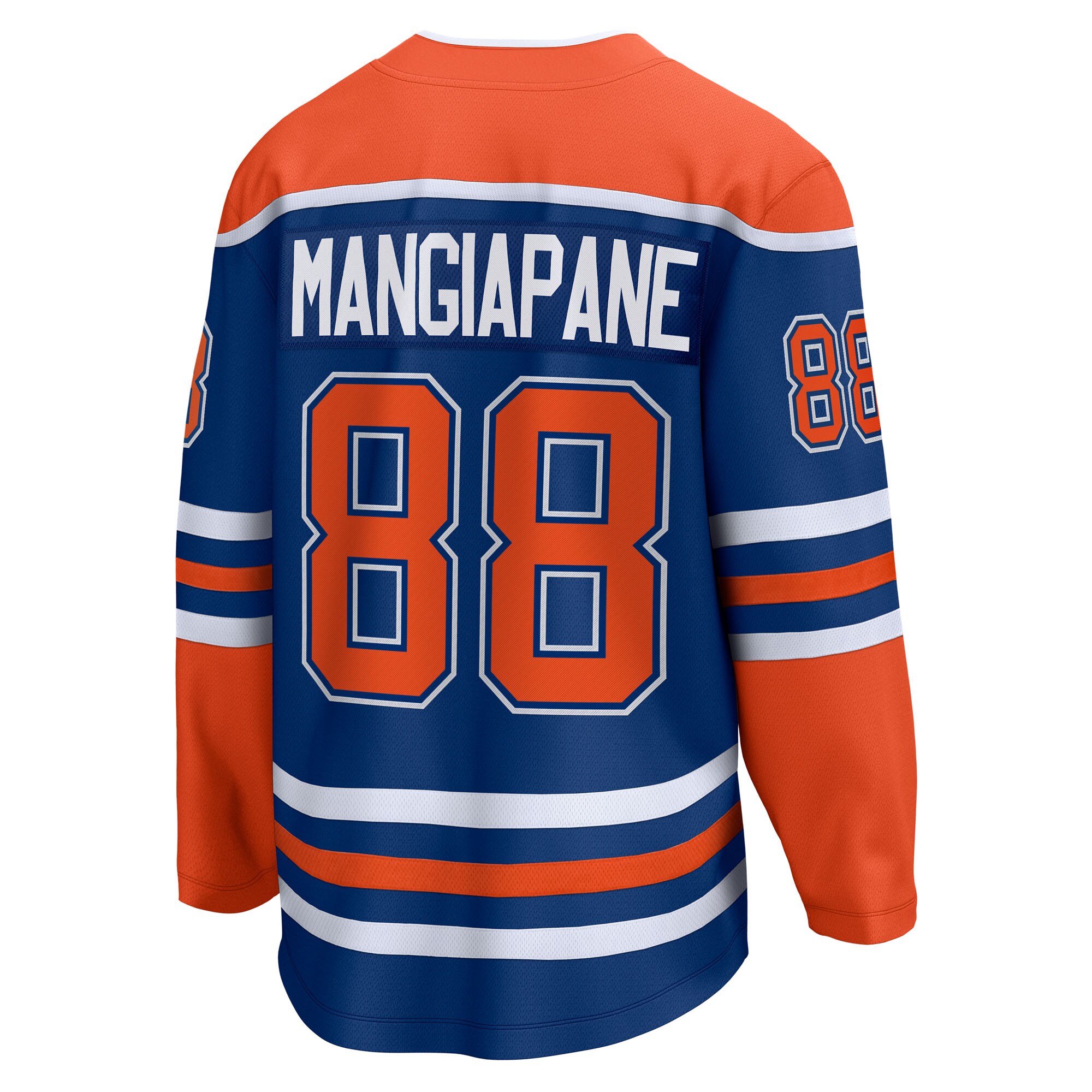 Andrew Mangiapane Edmonton Oilers Fanatics Home Breakaway Jersey – Royal Clowdercats