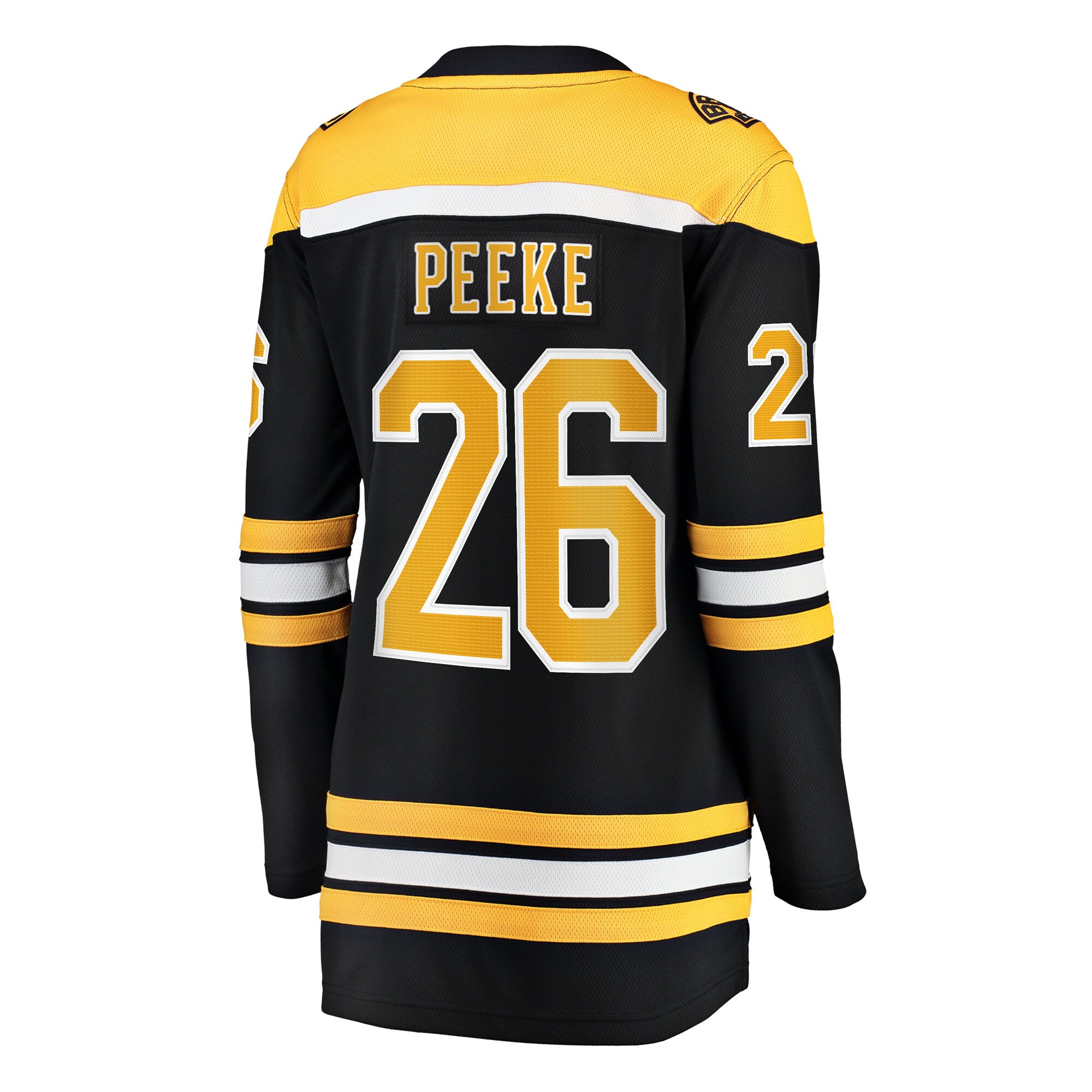Andrew Peeke Boston Bruins Fanatics Women’s Home Breakaway Jersey – Black Clowdercats