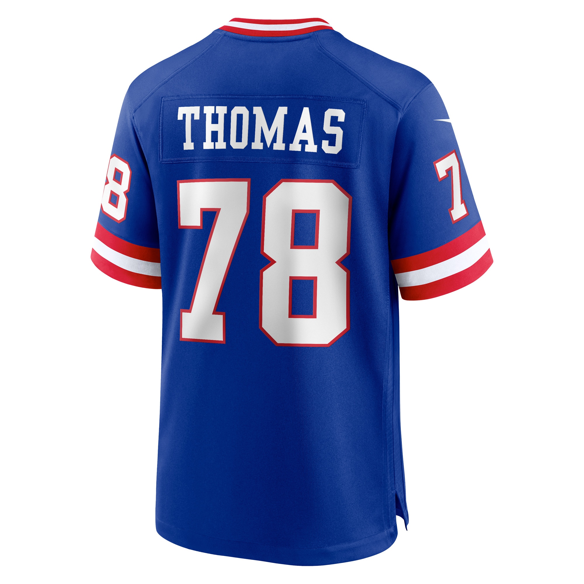 Andrew Thomas New York Giants Nike Alternate Game Jersey – Royal Clowdercats