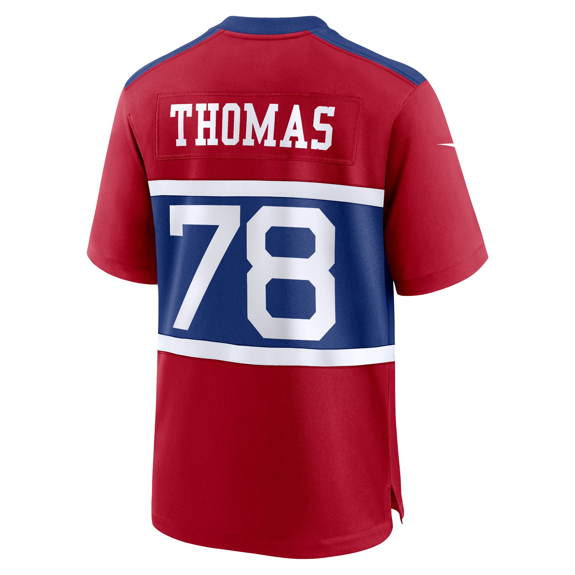 Andrew Thomas New York Giants Nike Alternate Player Game Jersey – Century Red Clowdercats