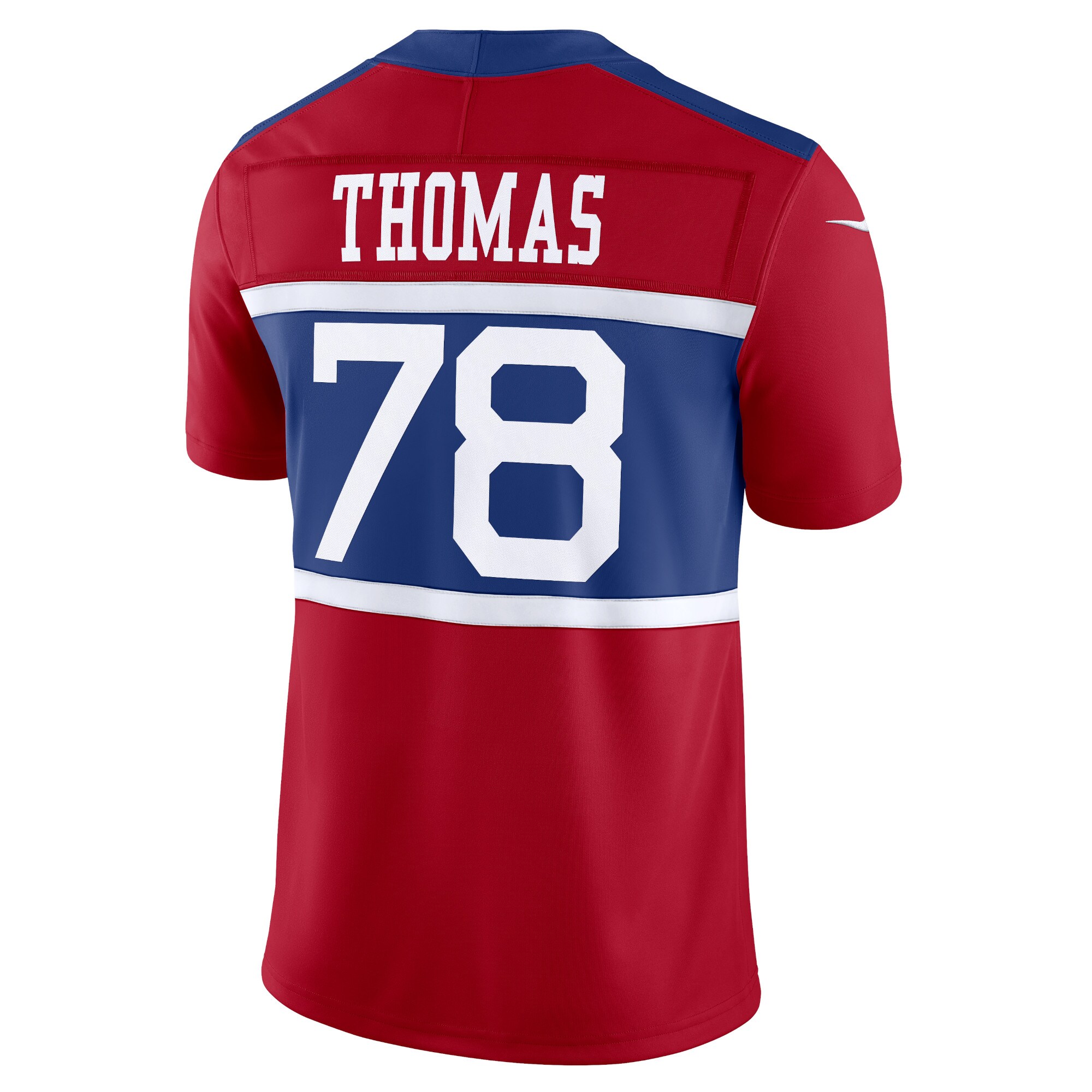 Andrew Thomas New York Giants Nike Alternate Vapor F.U.S.E. Limited Jersey – Century Red Clowdercats