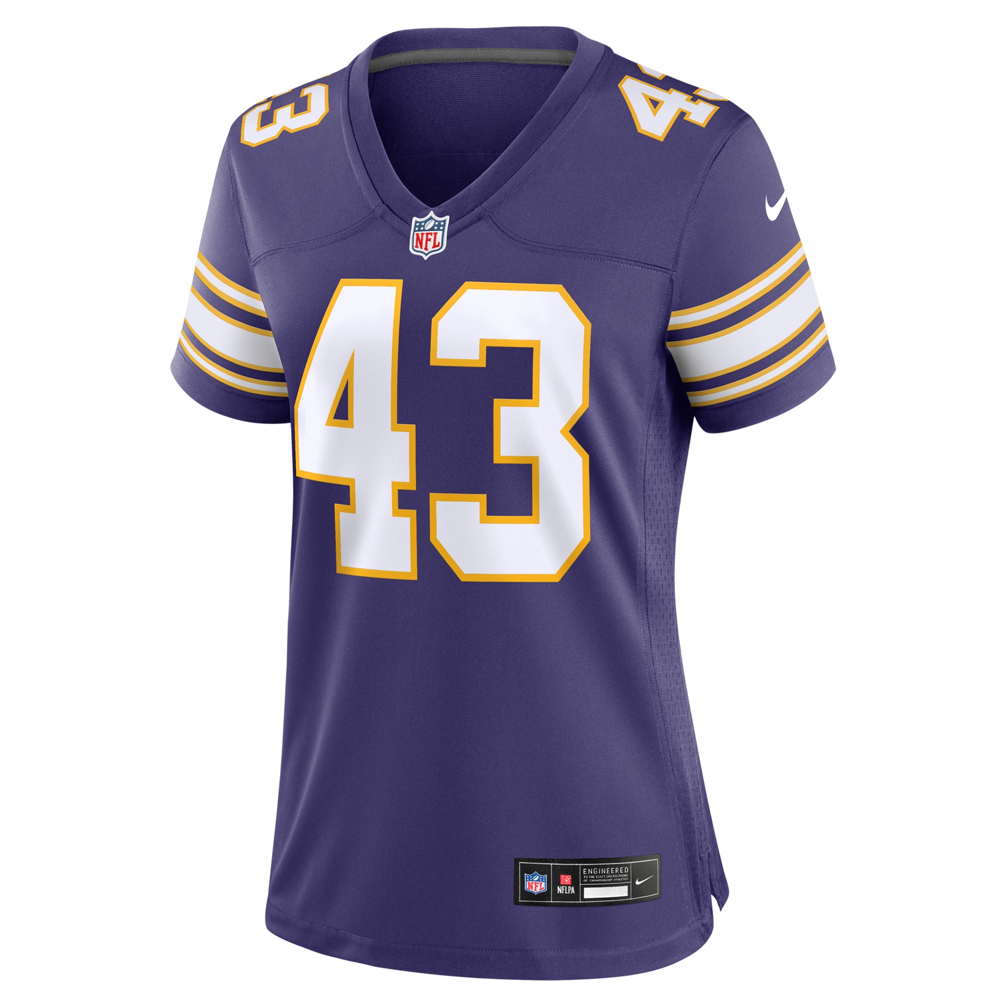 Andrew Van Ginkel Minnesota Vikings Nike Women’s Alternate Game Jersey – Purple Clowdercats