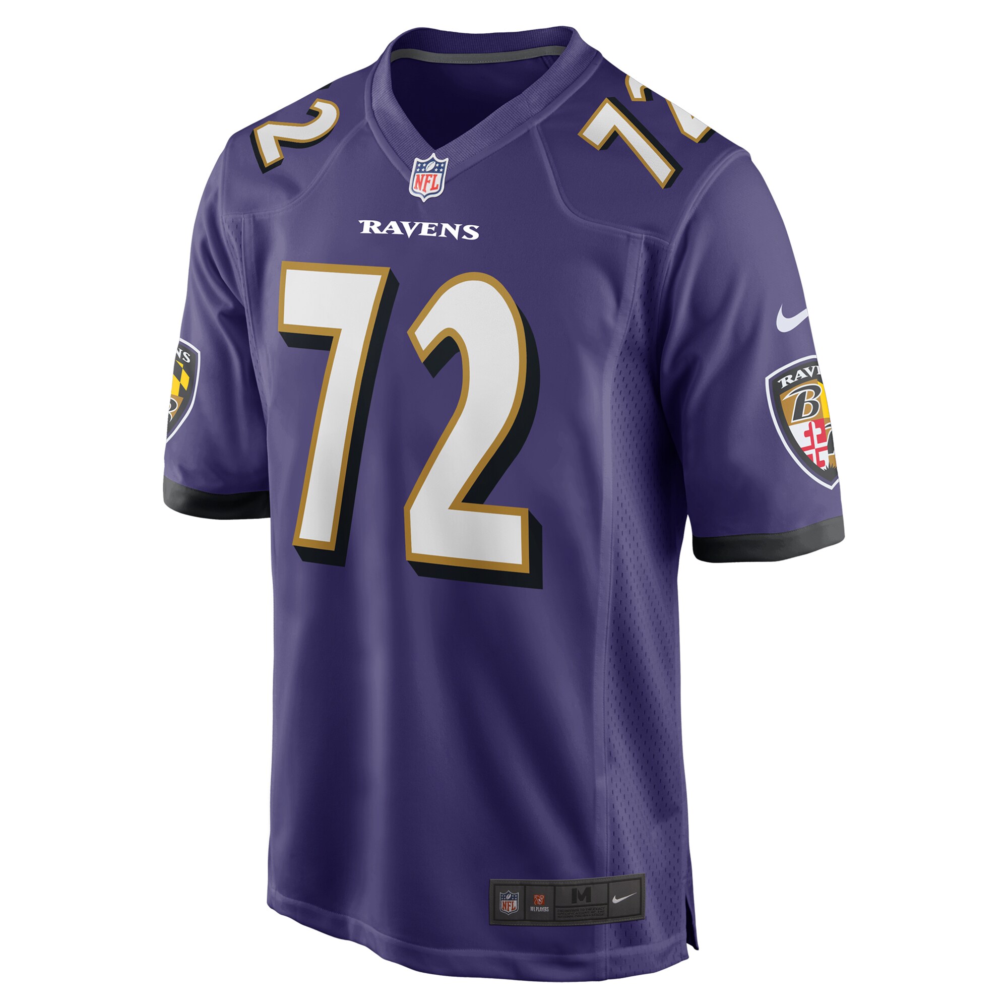 Andrew Vorhees Baltimore Ravens Nike Team Game Jersey – Purple Clowdercats