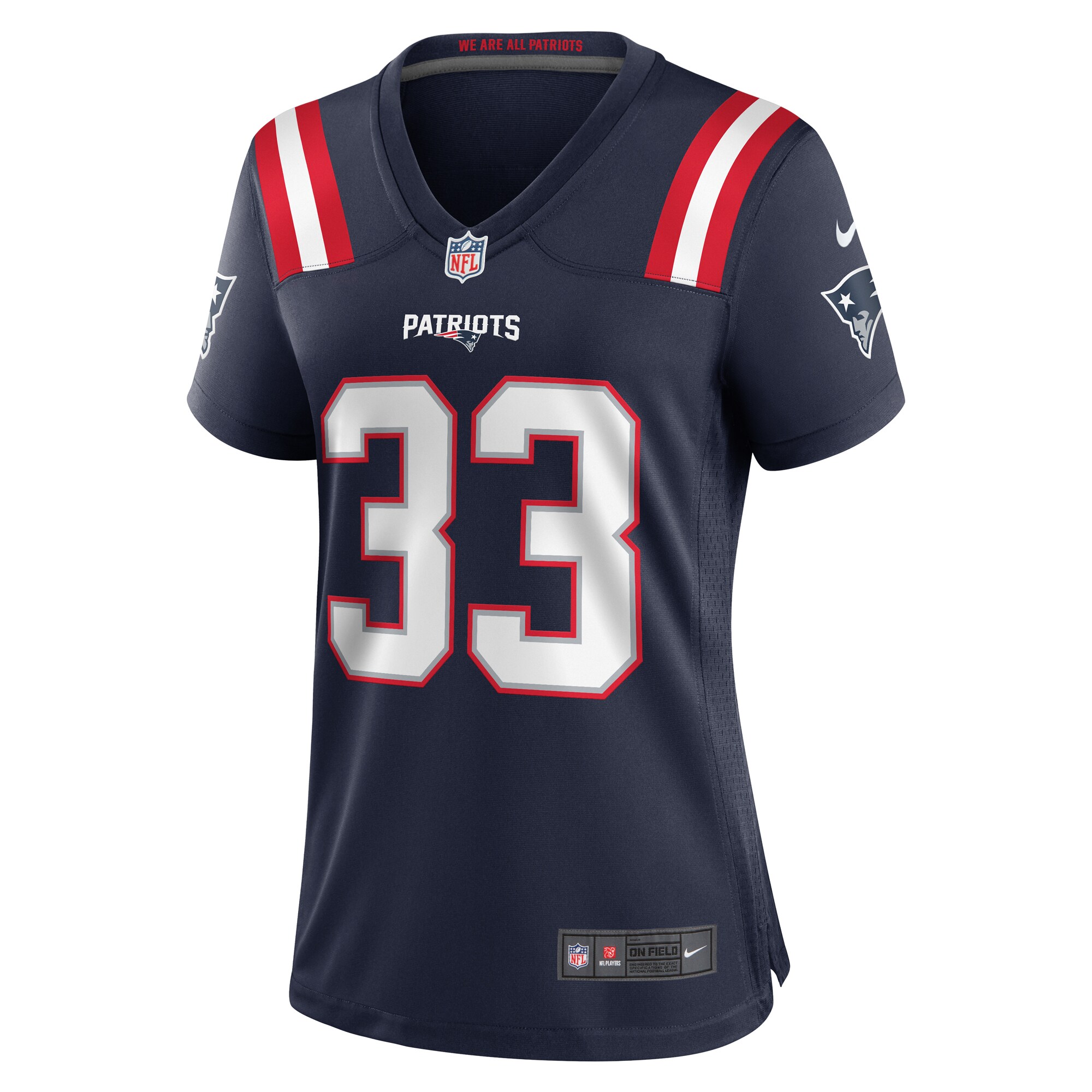 Anfernee Jennings New England Patriots Nike Women’s Game Jersey – Navy Clowdercats