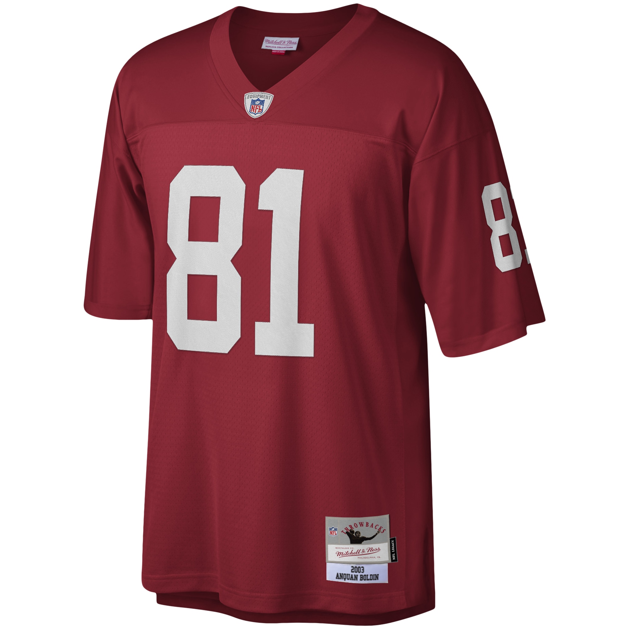 Anquan Boldin Arizona Cardinals Mitchell & Ness Legacy Replica Jersey – Cardinal Clowdercats