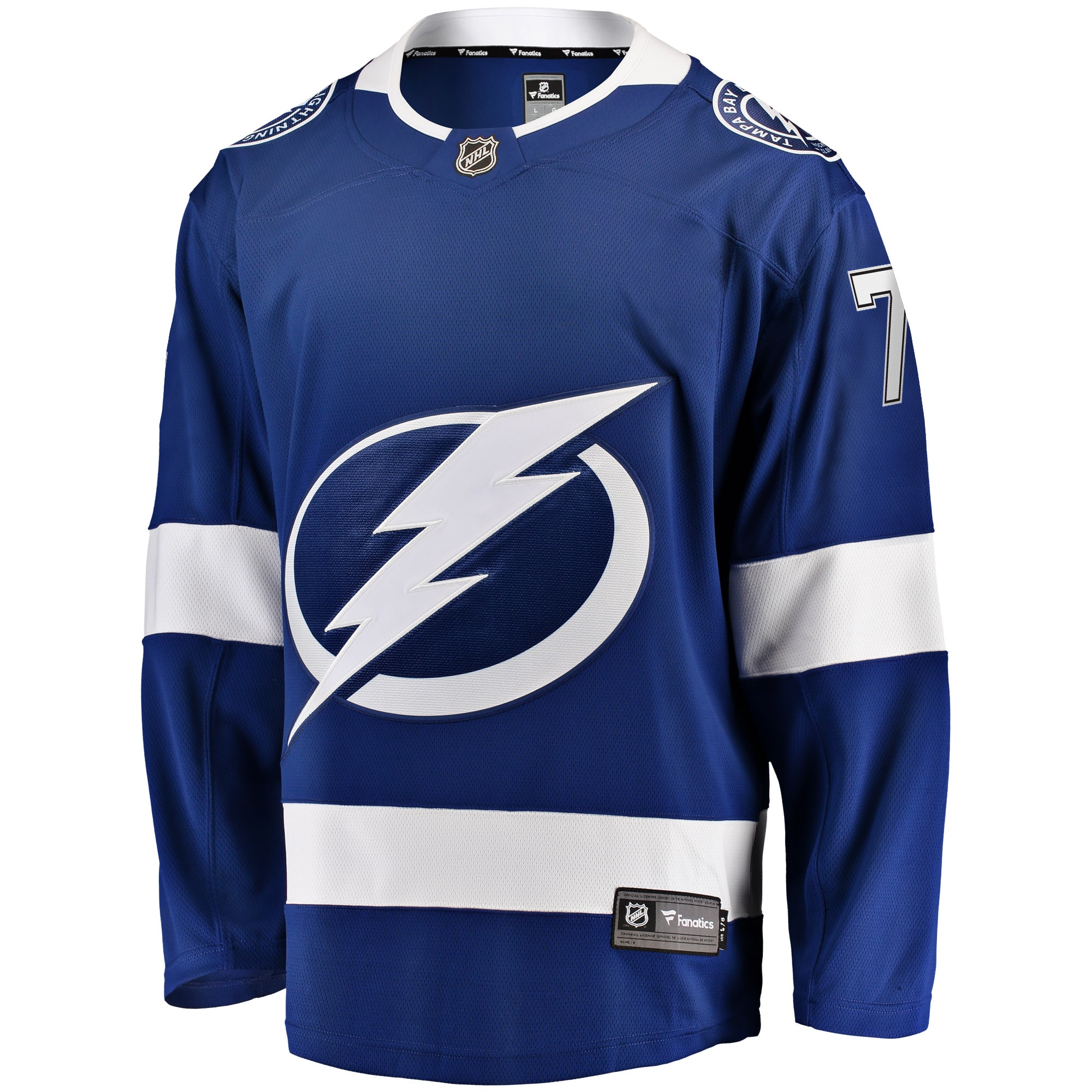 Anthony Cirelli Tampa Bay Lightning Fanatics Home Breakaway Player Jersey – Blue Clowdercats