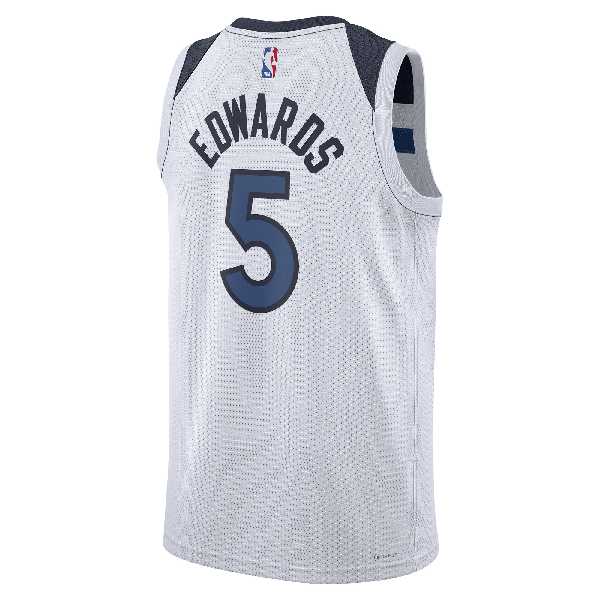 Anthony Edwards Minnesota Timberwolves Nike Unisex Swingman Jersey – Association Edition – White Clowdercats