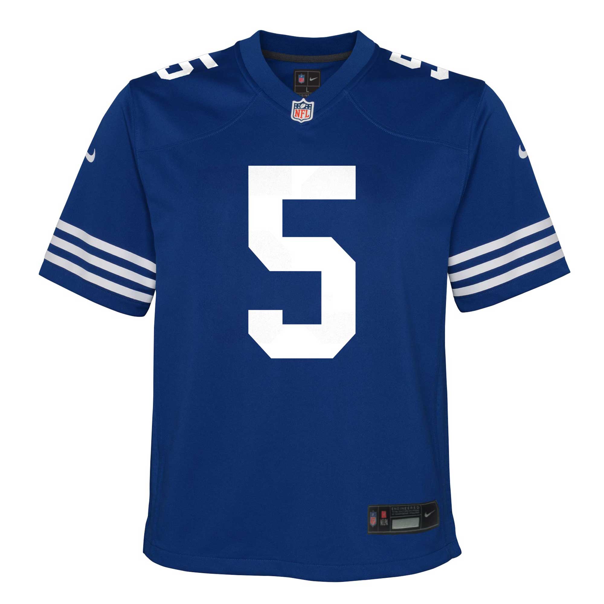 Anthony Richardson Sr. Indianapolis Colts Nike Youth Game Jersey – Royal Clowdercats