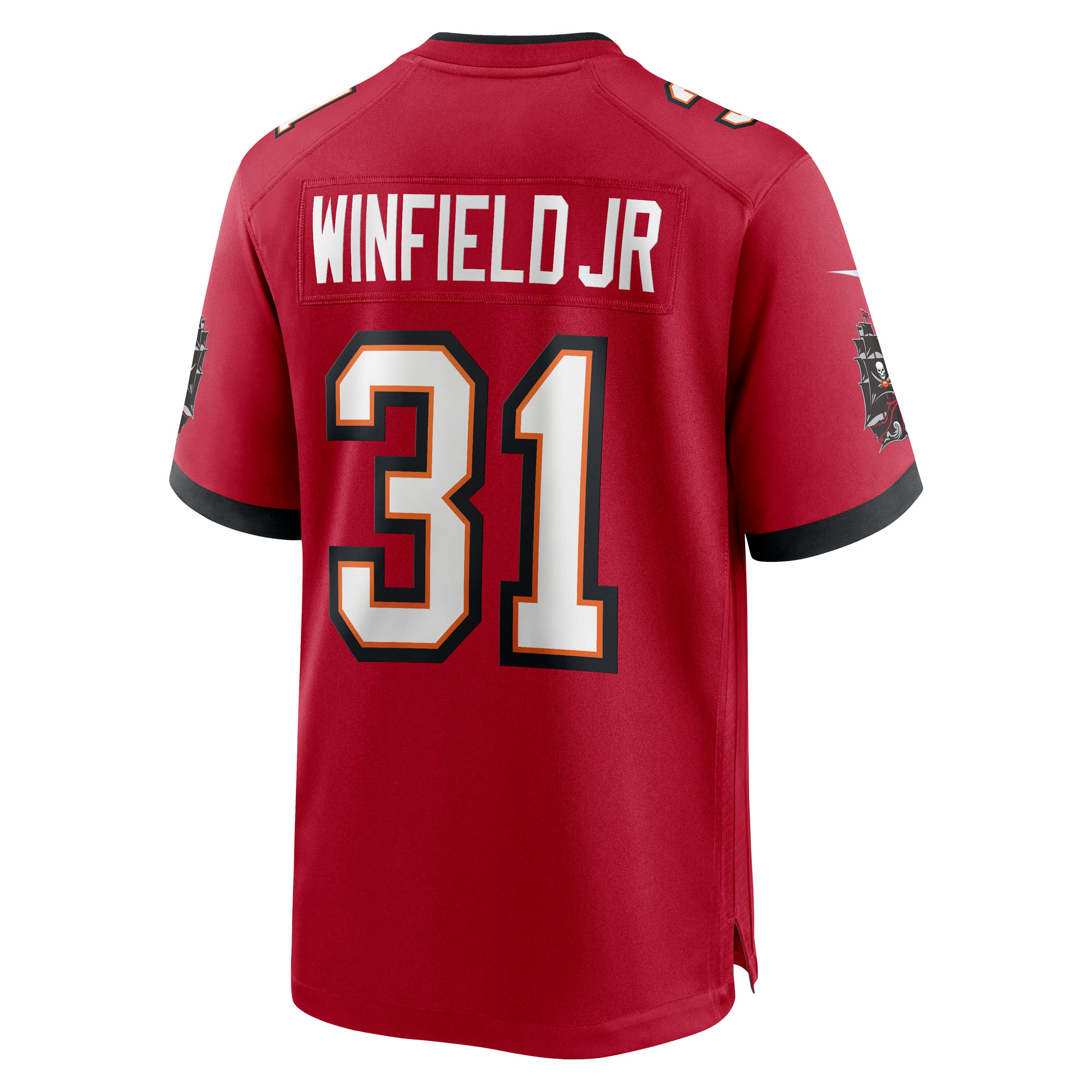 Antoine Winfield Jr. Tampa Bay Buccaneers Nike 50th Season Team Game Jersey – Red Clowdercats