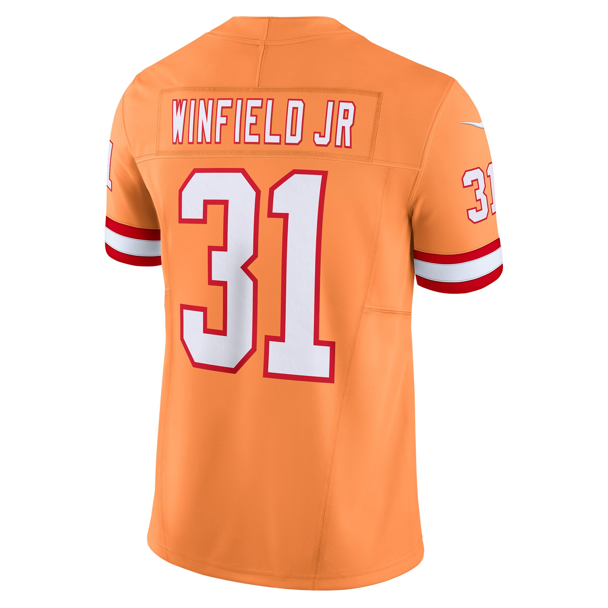 Antoine Winfield Jr. Tampa Bay Buccaneers Nike Vapor F.U.S.E. Limited Jersey – Orange Clowdercats
