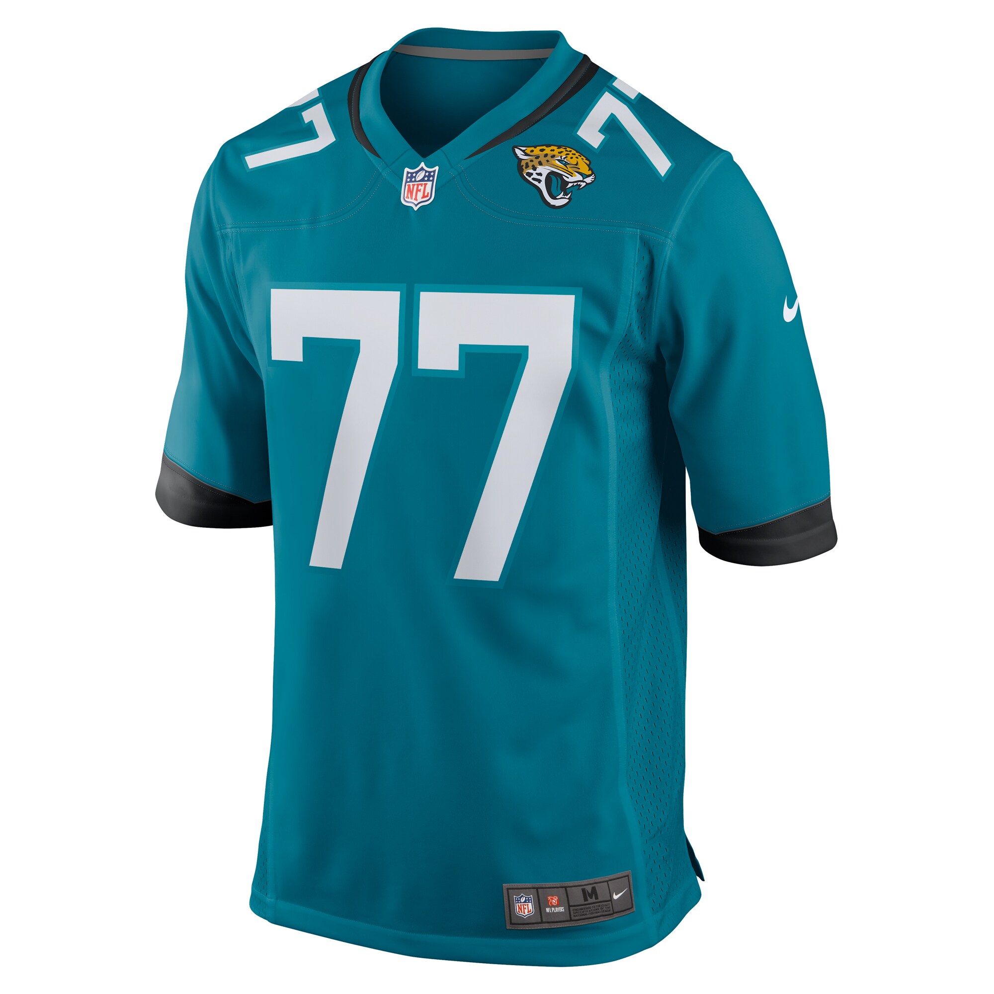 Anton Harrison Jacksonville Jaguars Nike Game Jersey – Teal Clowdercats