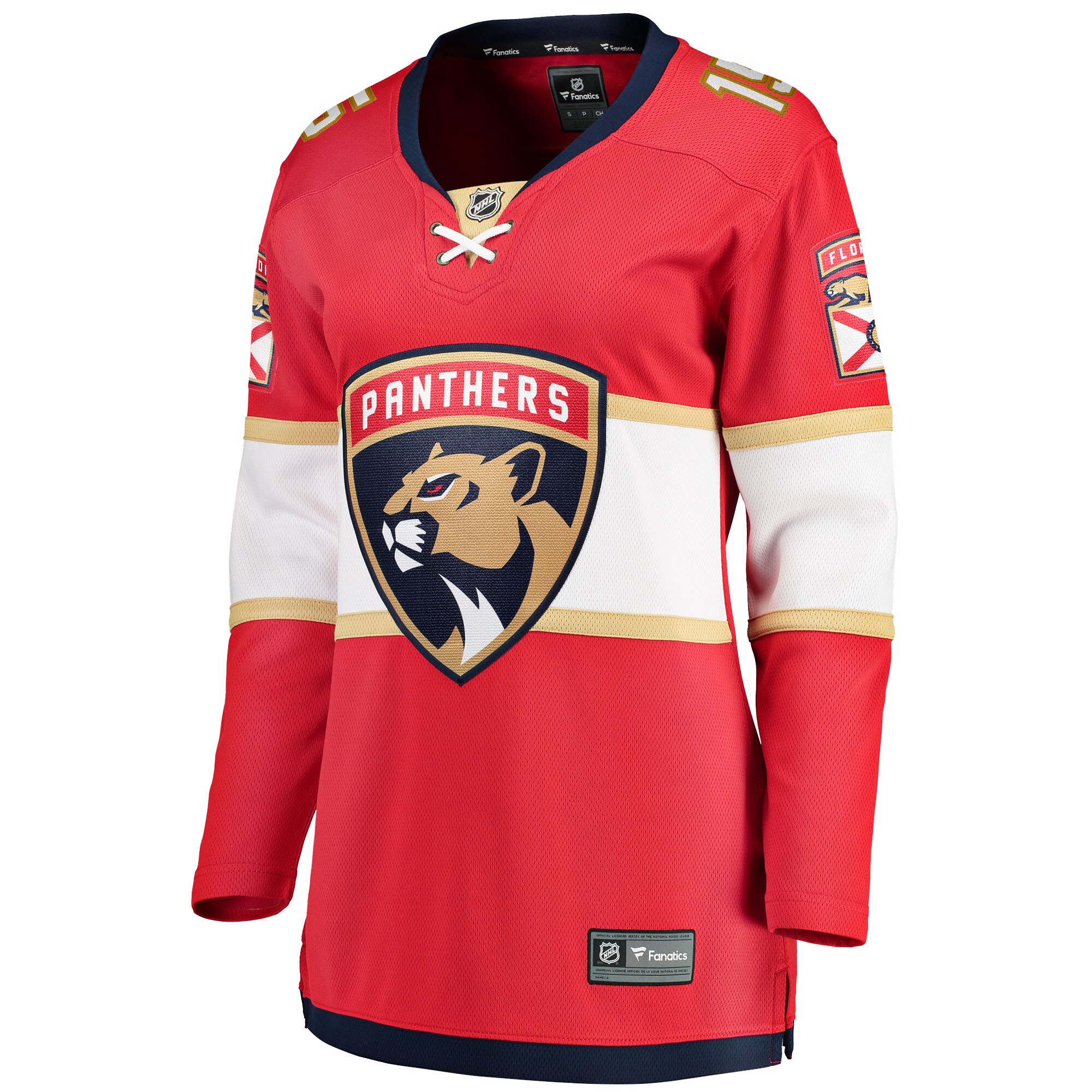 Anton Lundell Florida Panthers Fanatics Women’s Home Breakaway Player Jersey – Red Clowdercats
