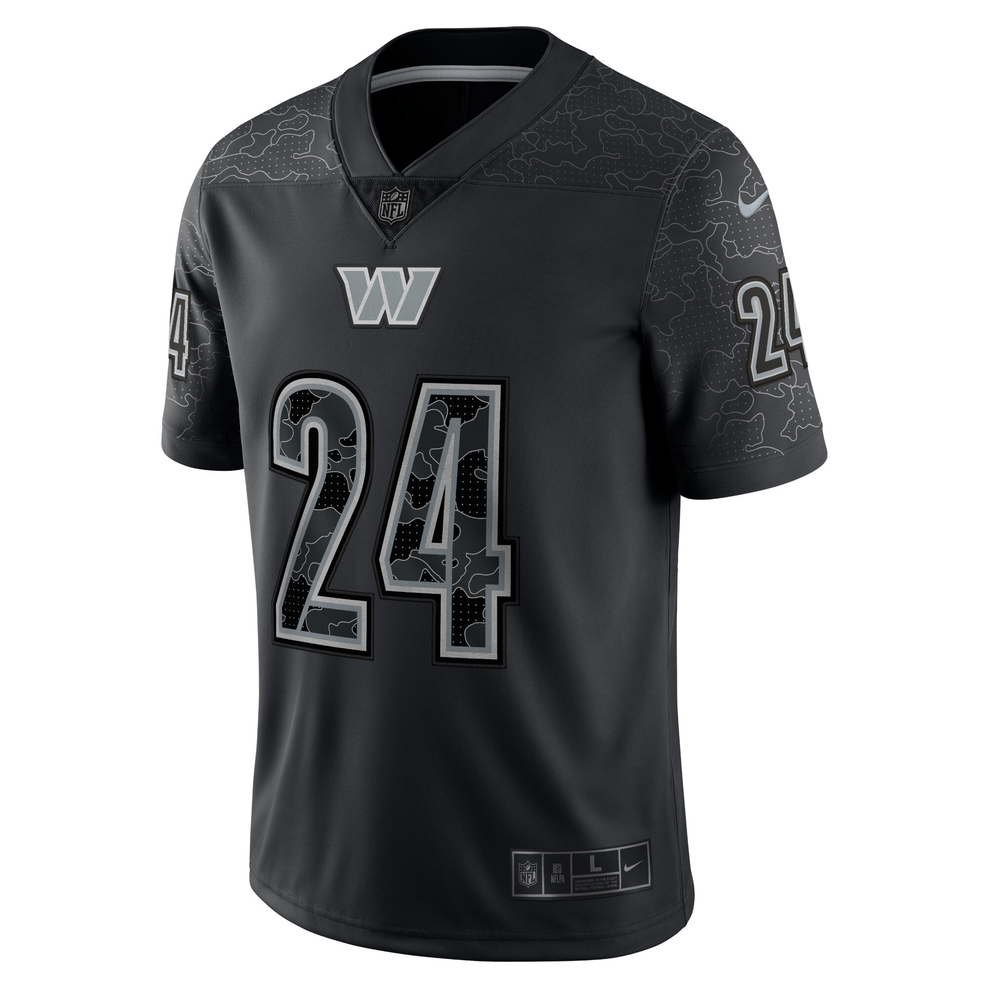 Antonio Gibson Washington Commanders Nike RFLCTV Limited Jersey – Black Clowdercats