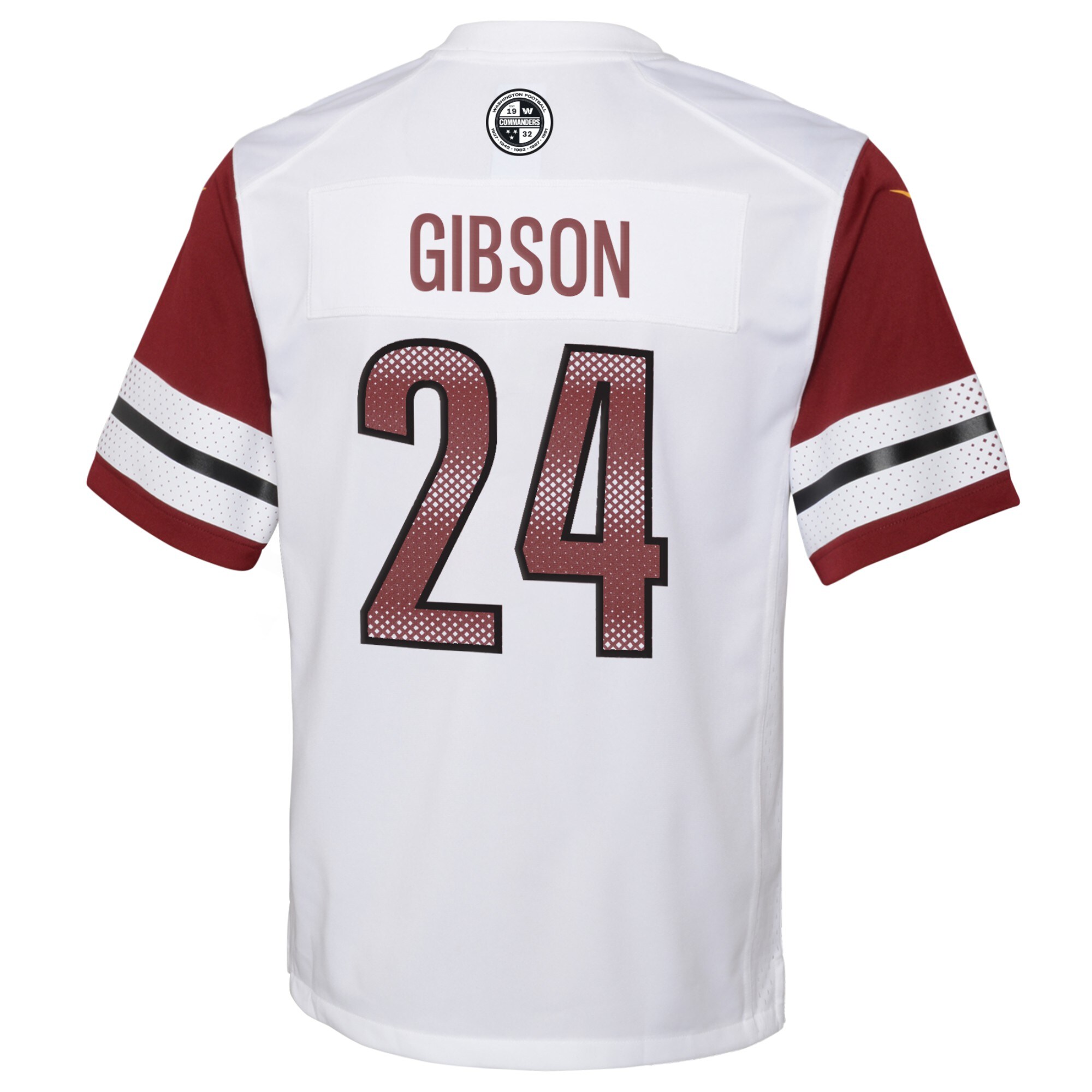 Antonio Gibson Washington Commanders Nike Youth Game Jersey – White Clowdercats