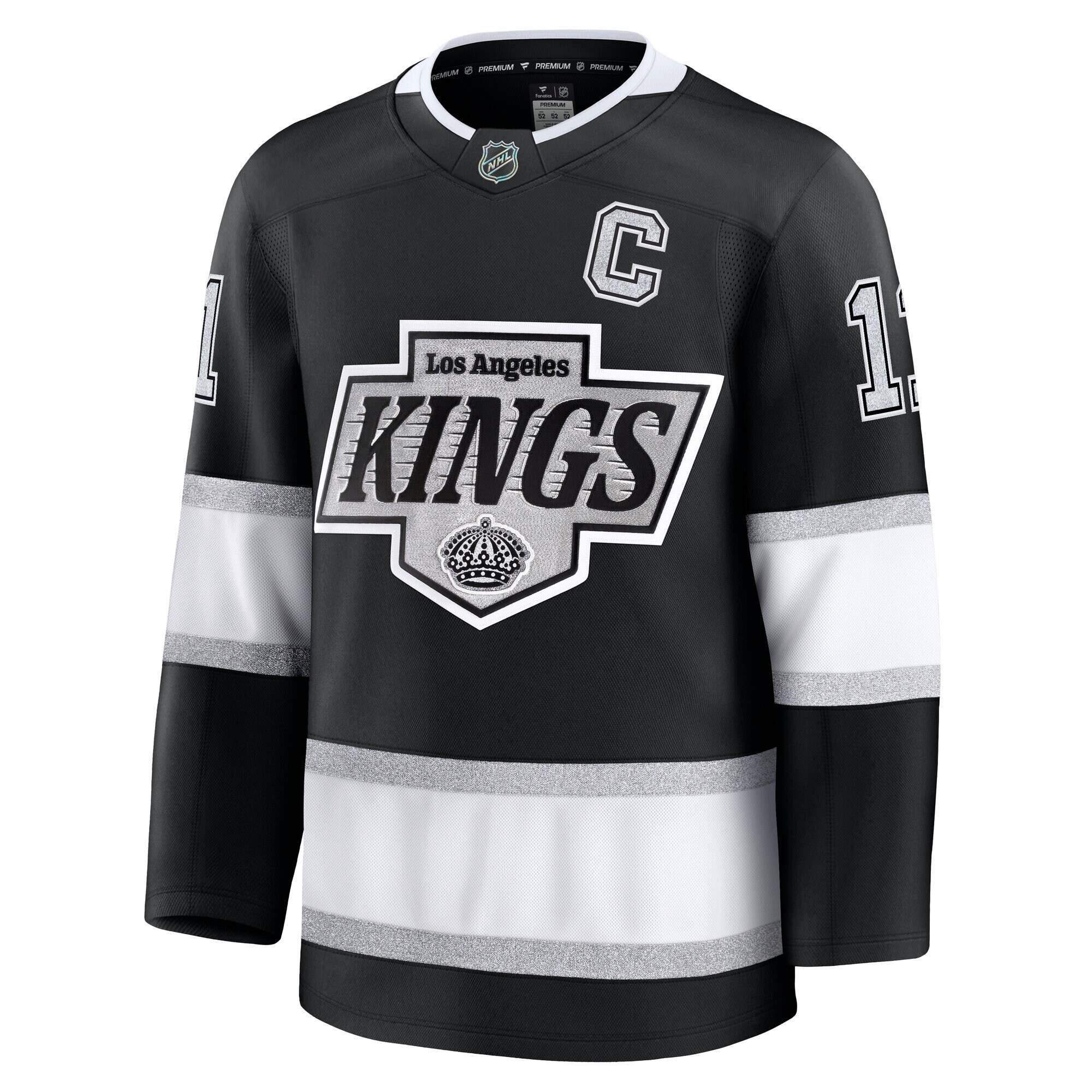 Anze Kopitar Los Angeles Kings Fanatics Home Premium Jersey – Black Clowdercats