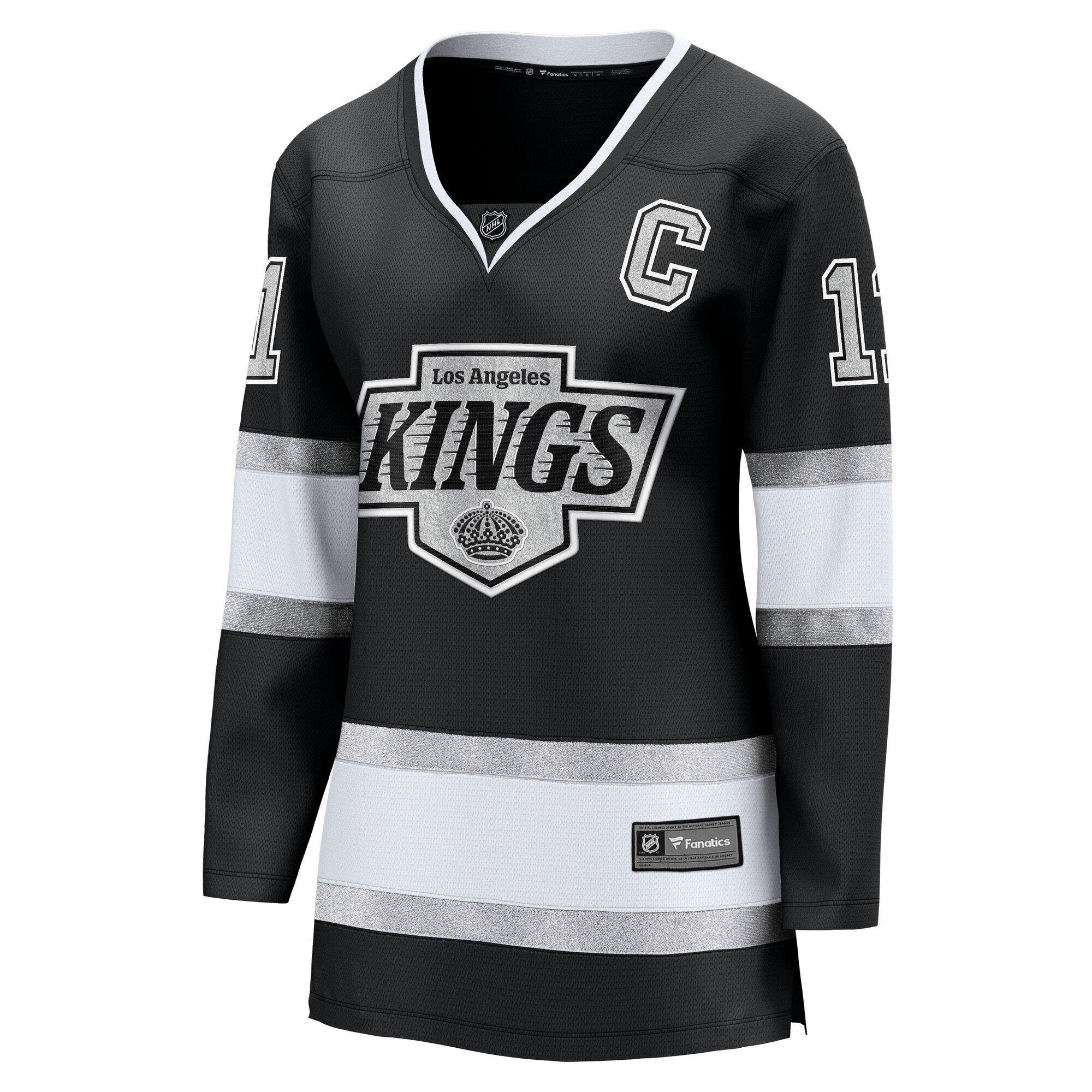 Anze Kopitar Los Angeles Kings Fanatics Women’s Home Breakaway Jersey – Black Clowdercats