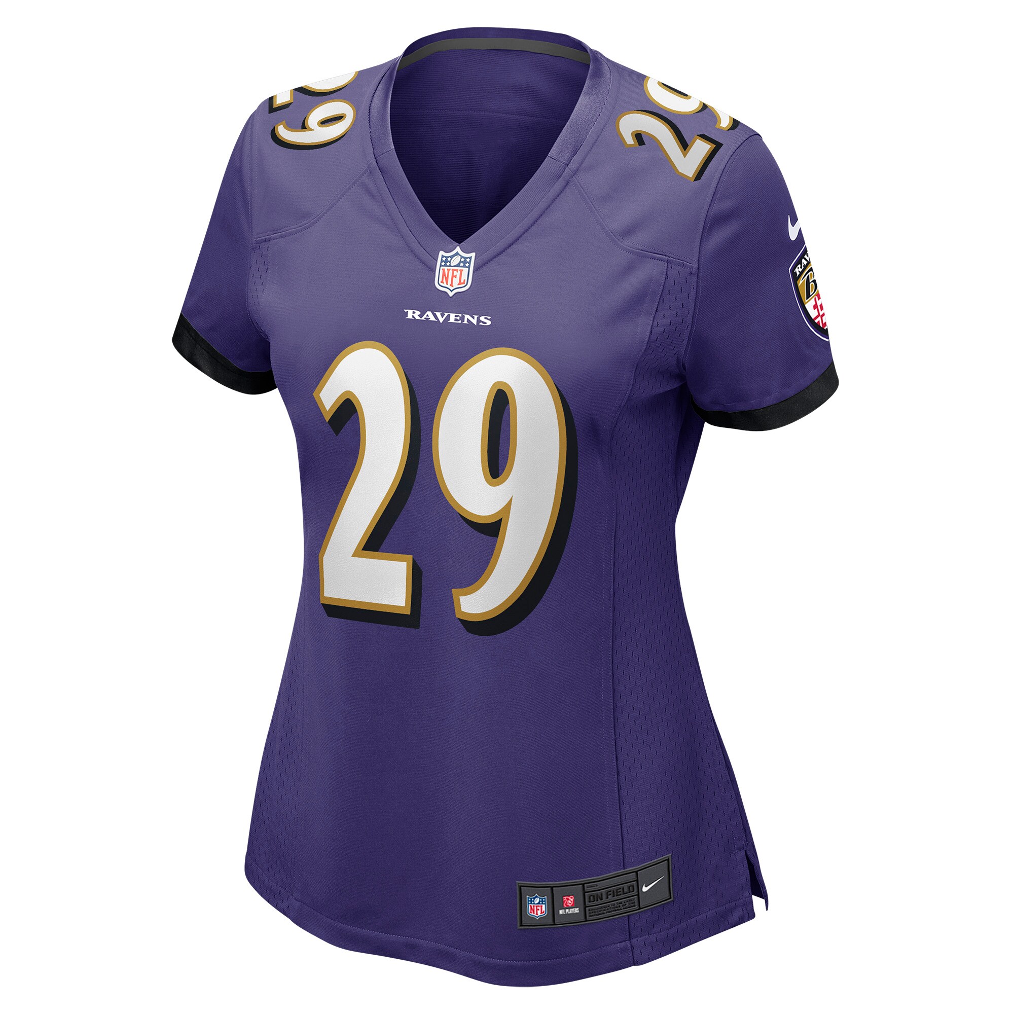 Ar’Darius Washington Baltimore Ravens Nike Women’s Player Game Jersey – Purple Clowdercats