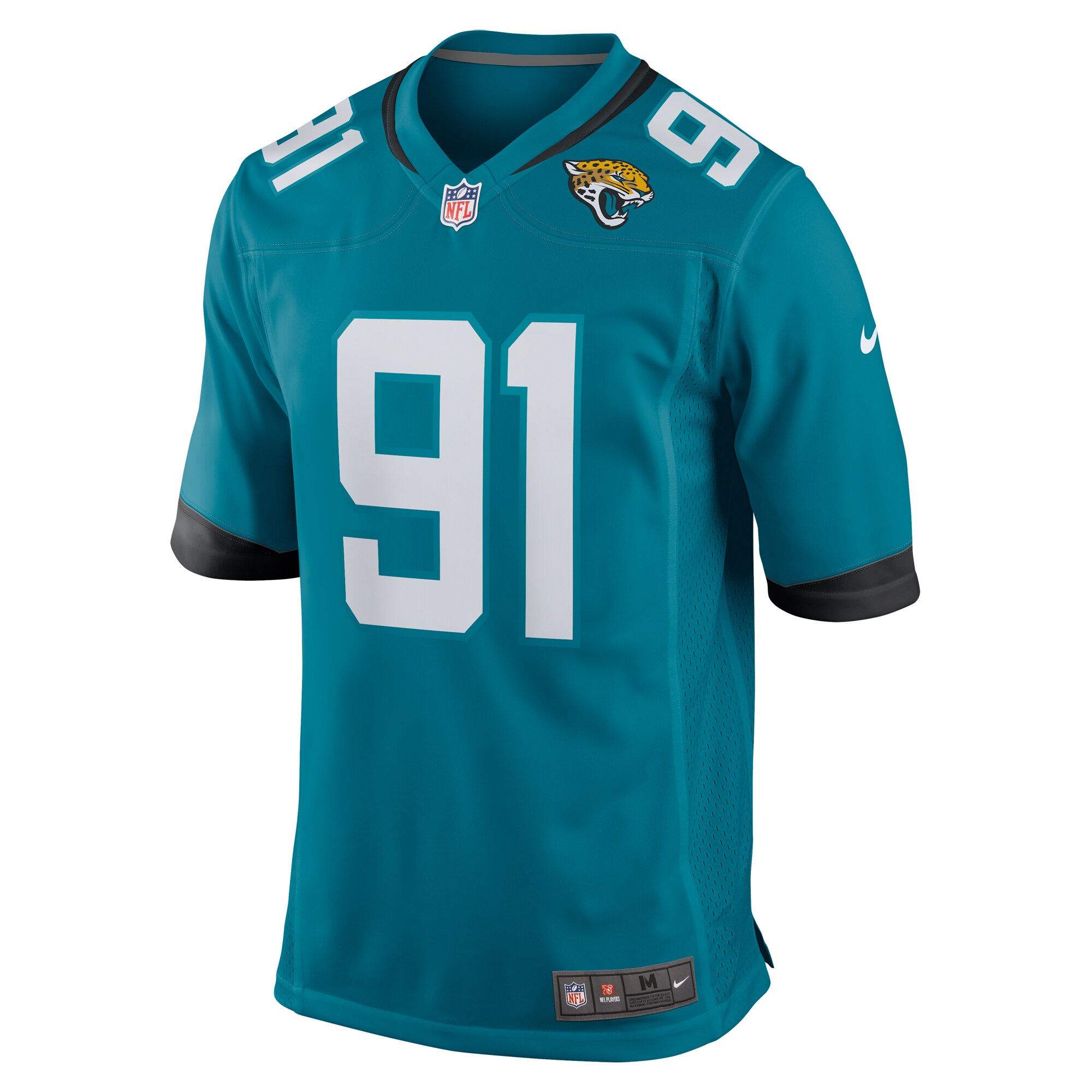 Arik Armstead Jacksonville Jaguars Nike Team Game Jersey – Teal Clowdercats