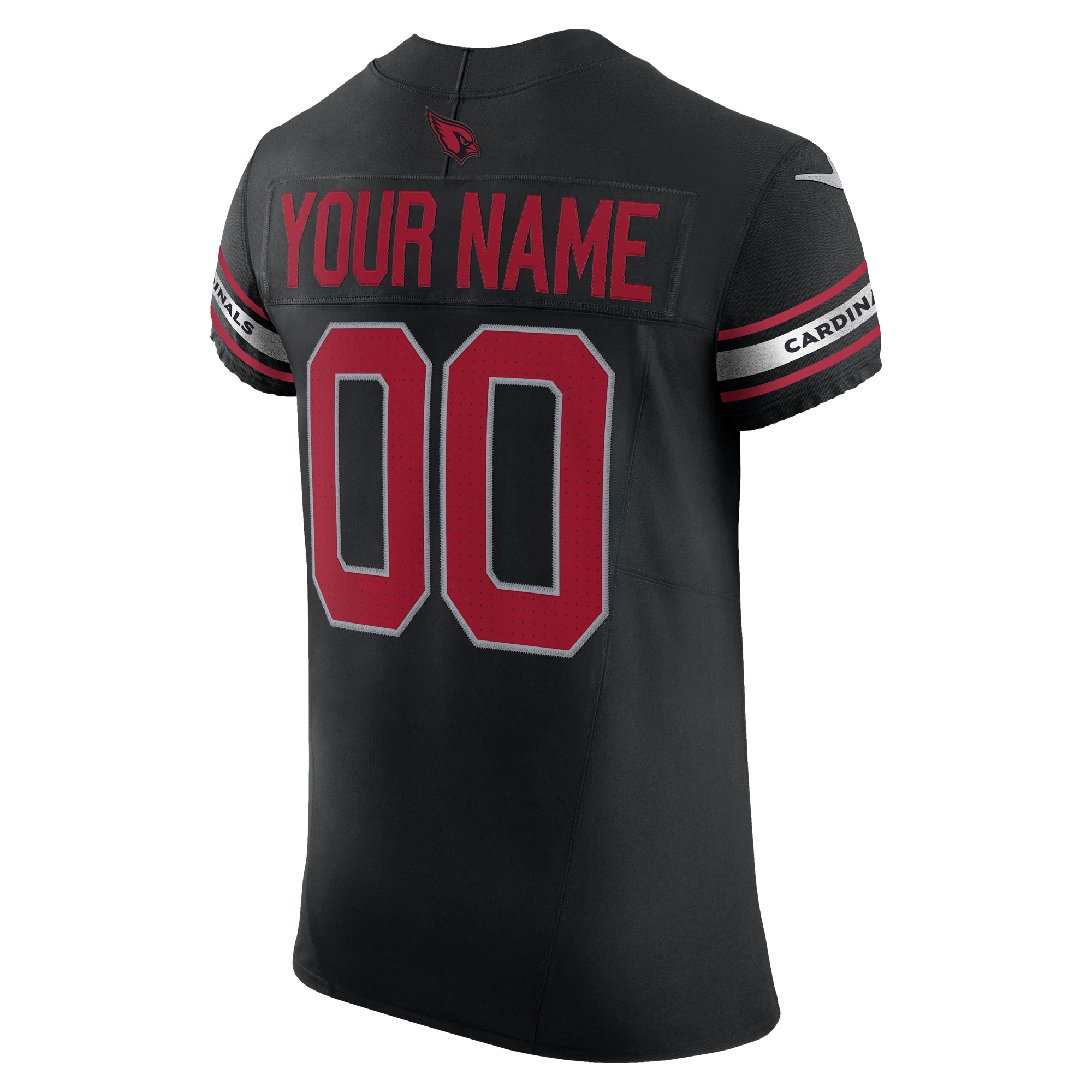 Arizona Cardinals Nike Vapor F.U.S.E. Elite Custom Jersey – Black Clowdercats