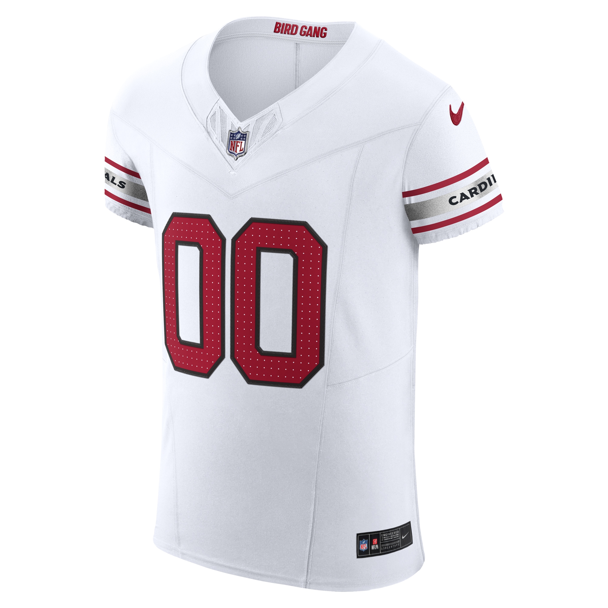 Arizona Cardinals Nike Vapor F.U.S.E. Elite Custom Jersey – White Clowdercats