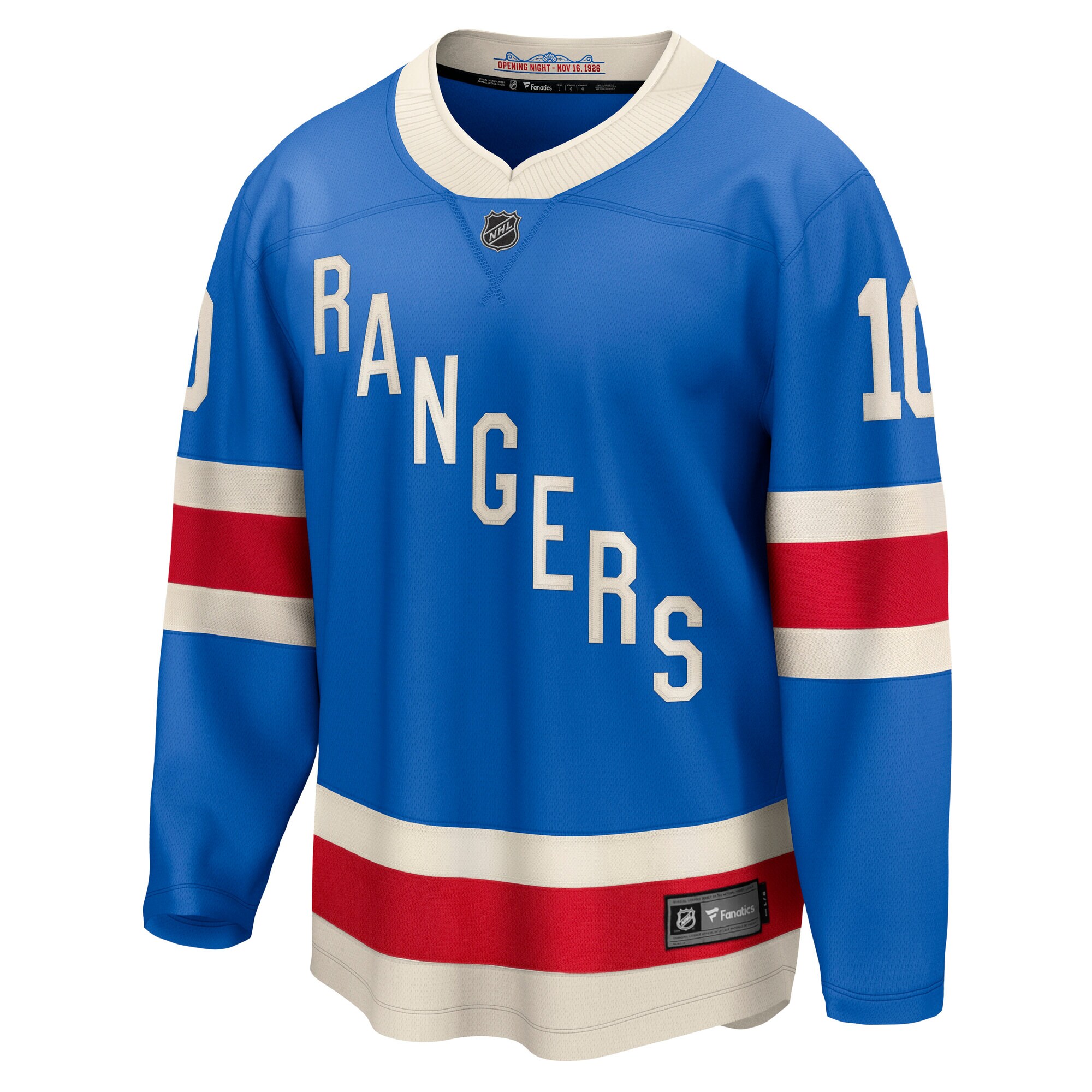Artemi Panarin New York Rangers Fanatics Centennial Breakaway Jersey – Blue Clowdercats