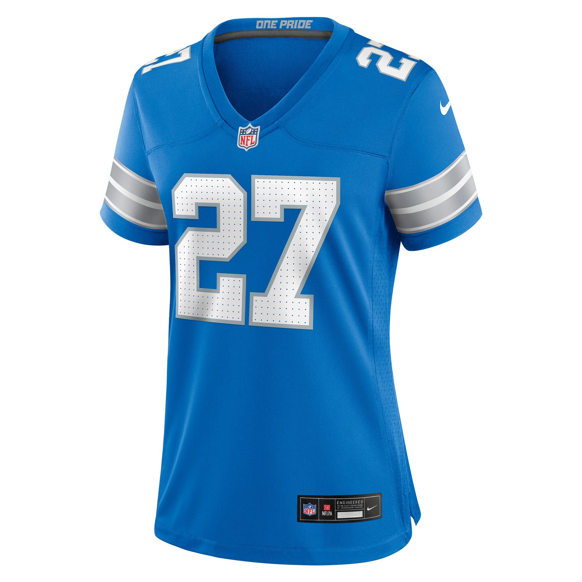 Arthur Maulet Detroit Lions Nike Women’s Team Game Jersey – Blue Clowdercats