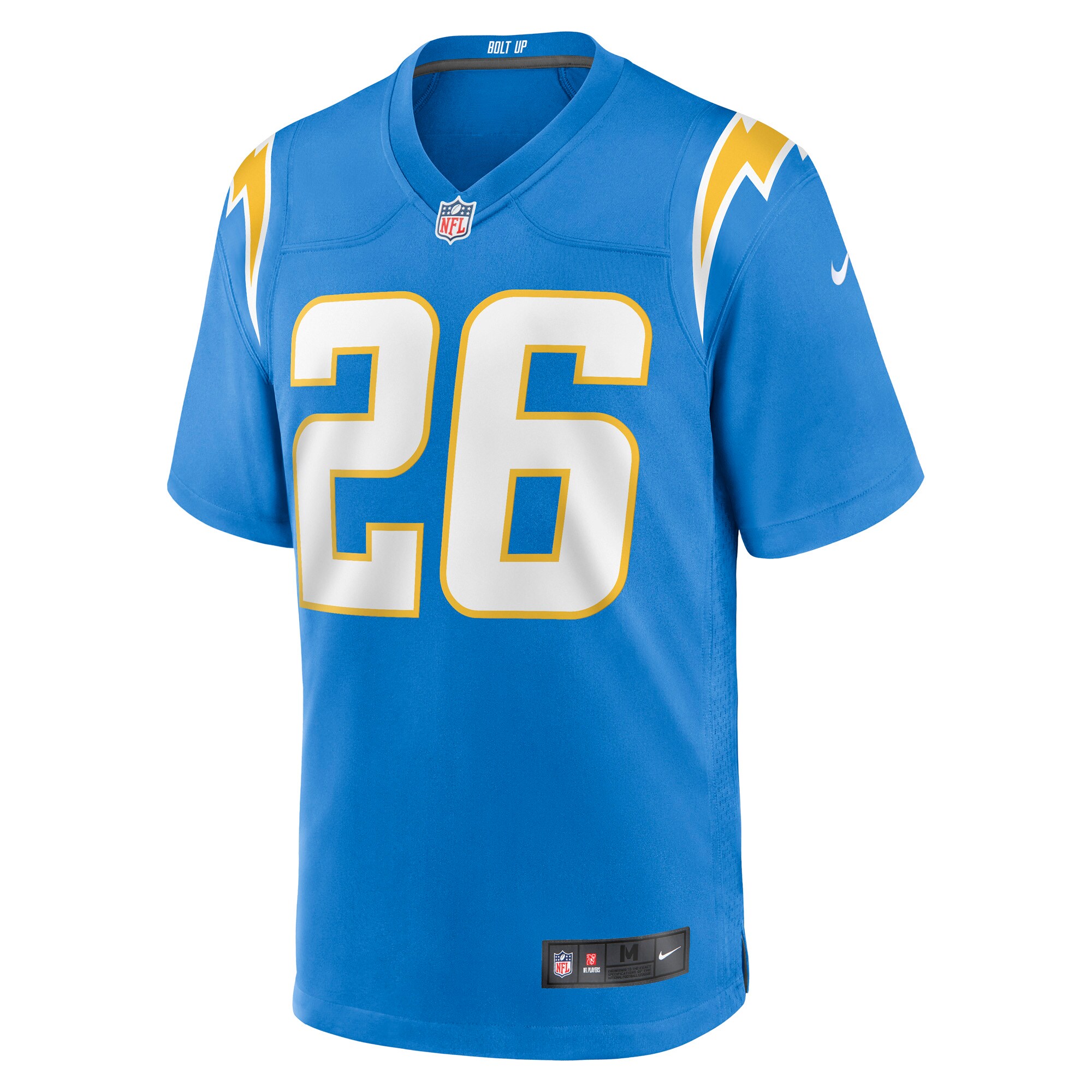 Asante Samuel Jr. Los Angeles Chargers Nike Game Player Jersey – Powder Blue Clowdercats