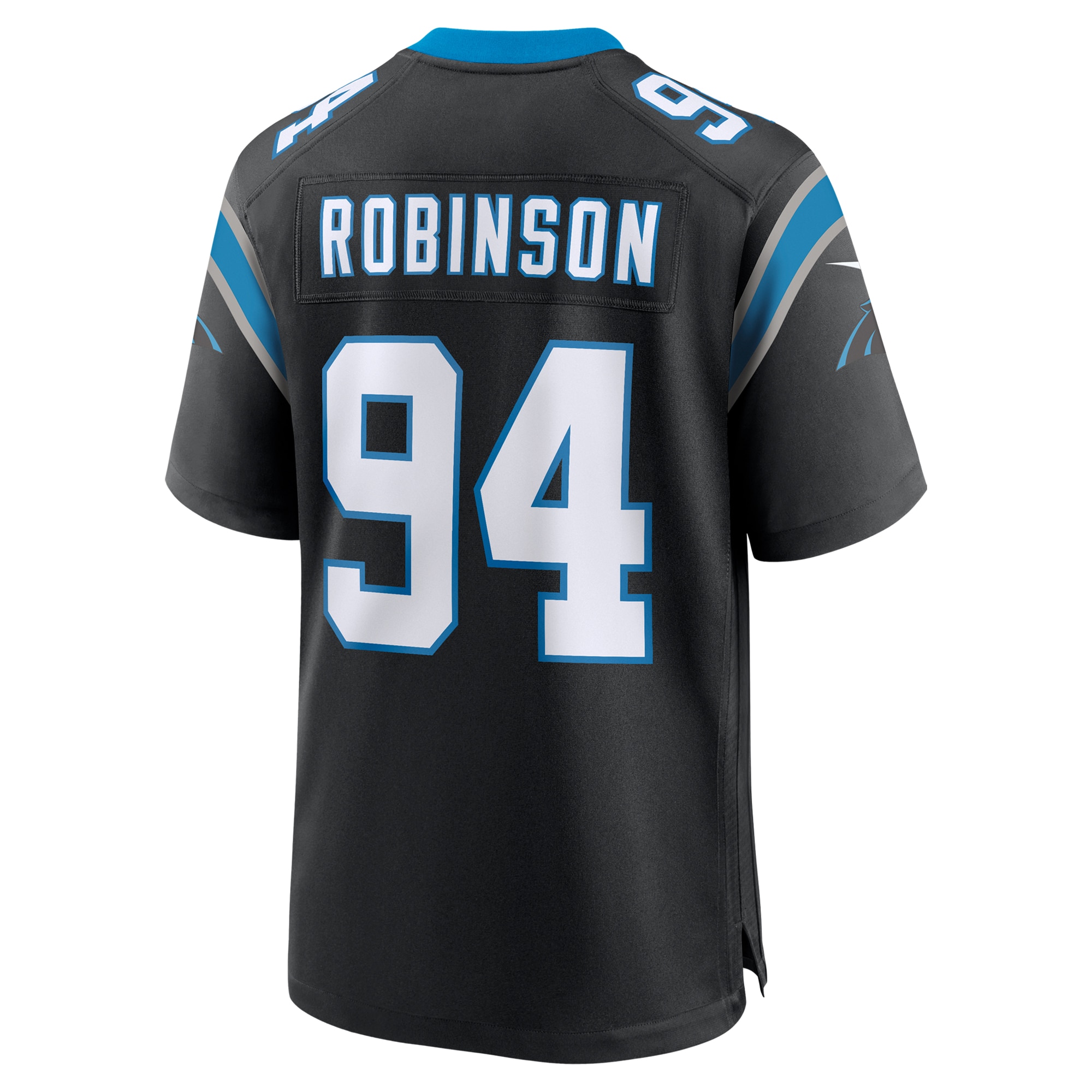 A’Shawn Robinson Carolina Panthers Nike Game Jersey – Black Clowdercats
