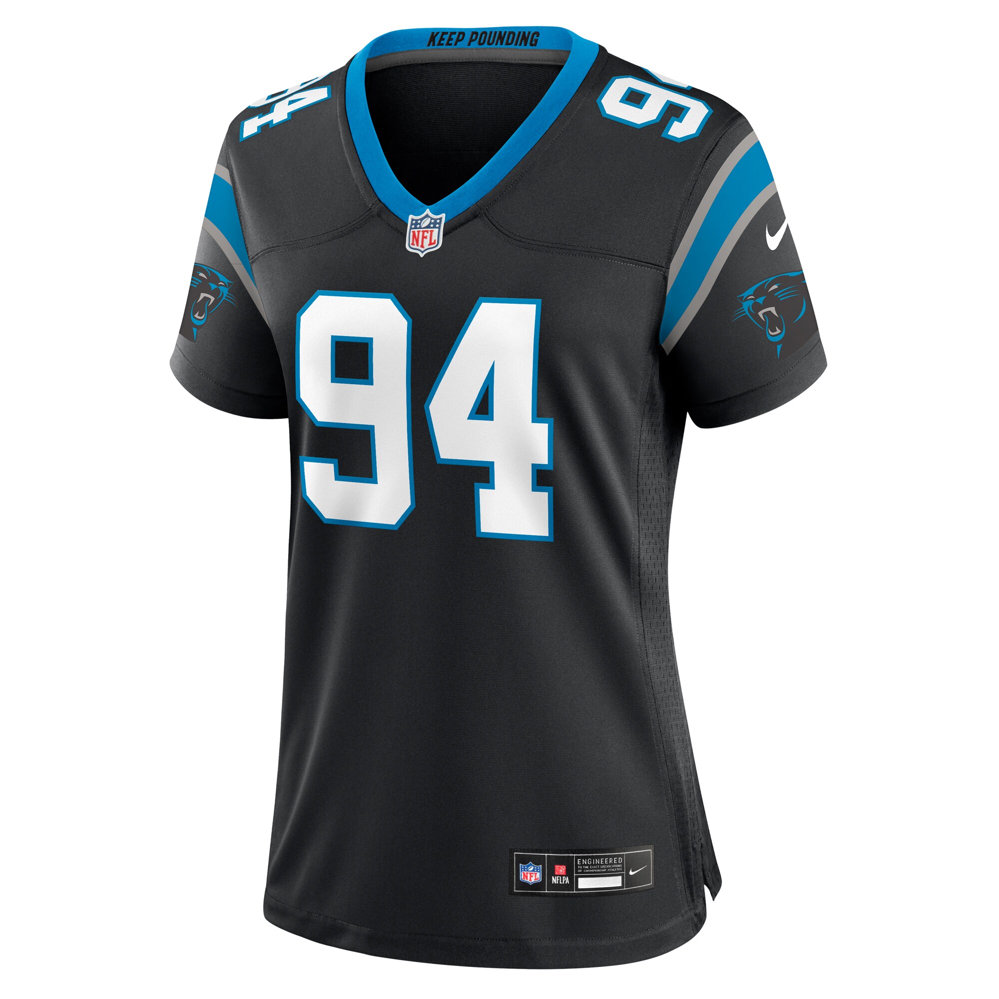 A’Shawn Robinson Carolina Panthers Nike Women’s Game Jersey – Black Clowdercats