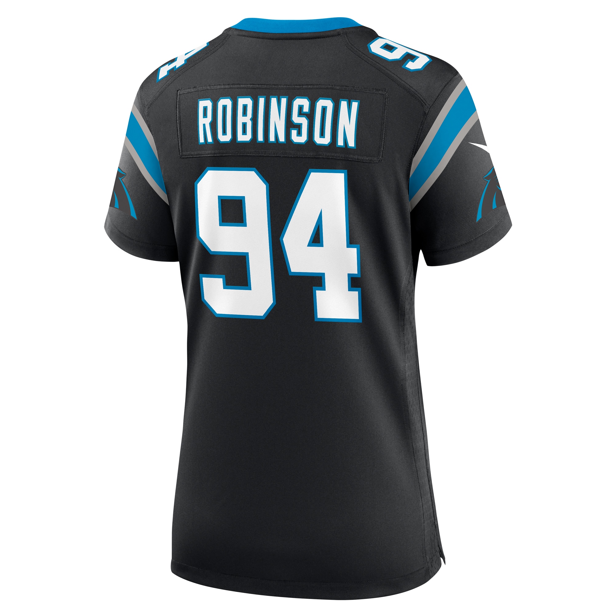 A’Shawn Robinson Carolina Panthers Nike Women’s Game Jersey – Black Clowdercats