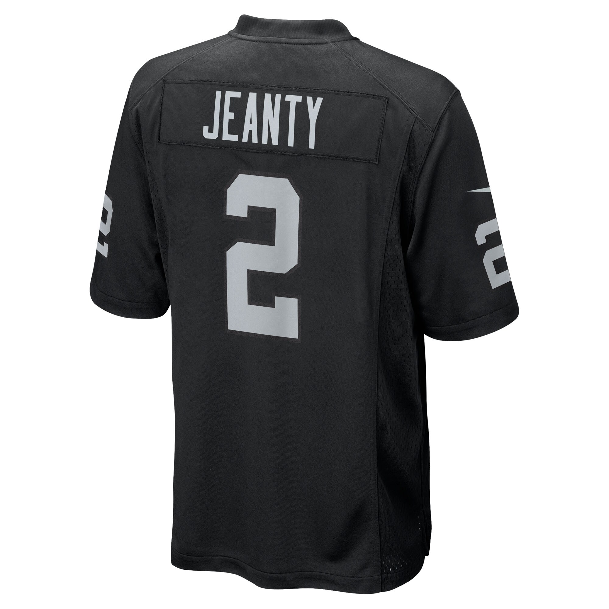 Ashton Jeanty Las Vegas Raiders Nike 2025 NFL Draft First Round Pick Game Jersey – Black Clowdercats