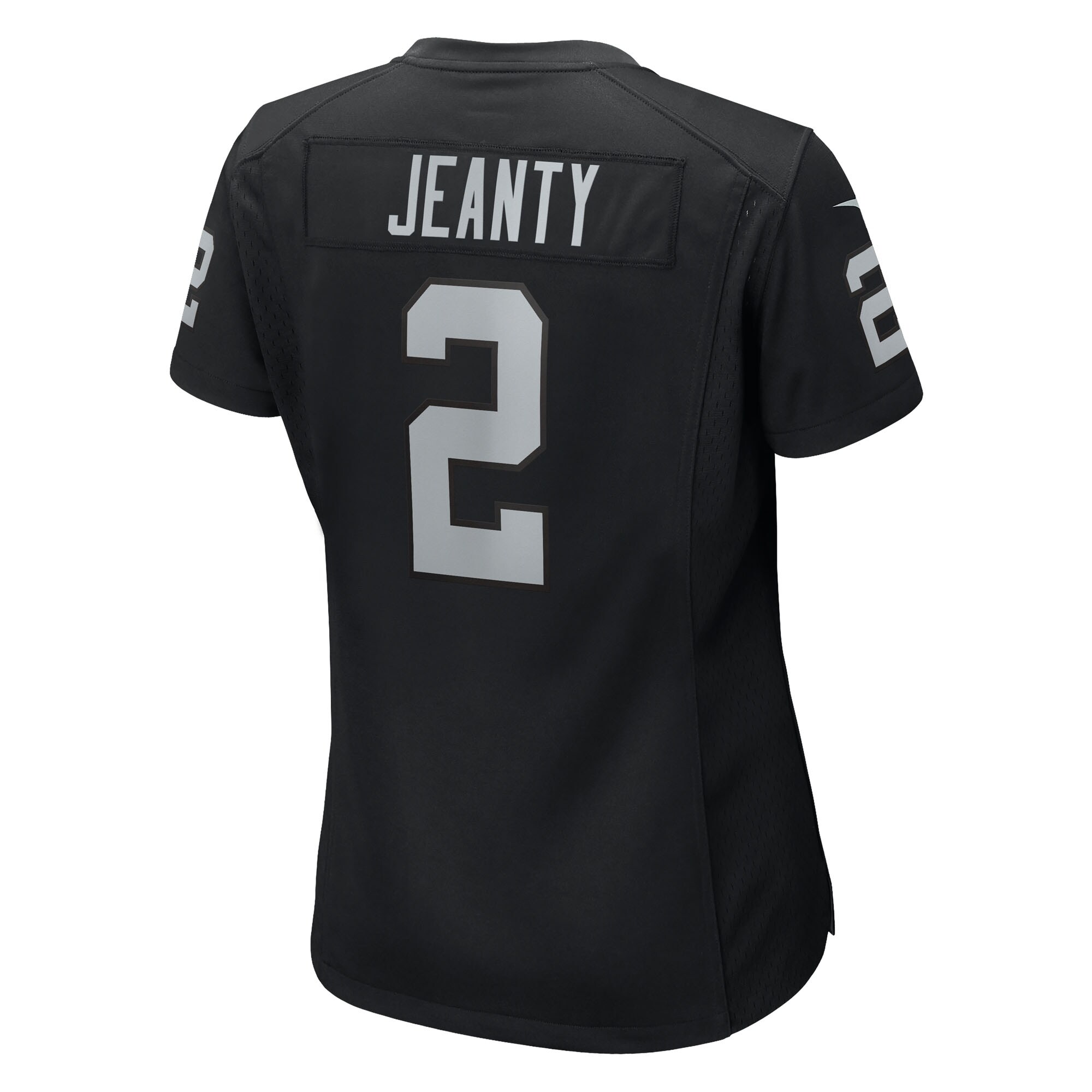 Ashton Jeanty Las Vegas Raiders Nike Women’s 2025 NFL Draft First Round Pick Team Game Jersey – Black Clowdercats