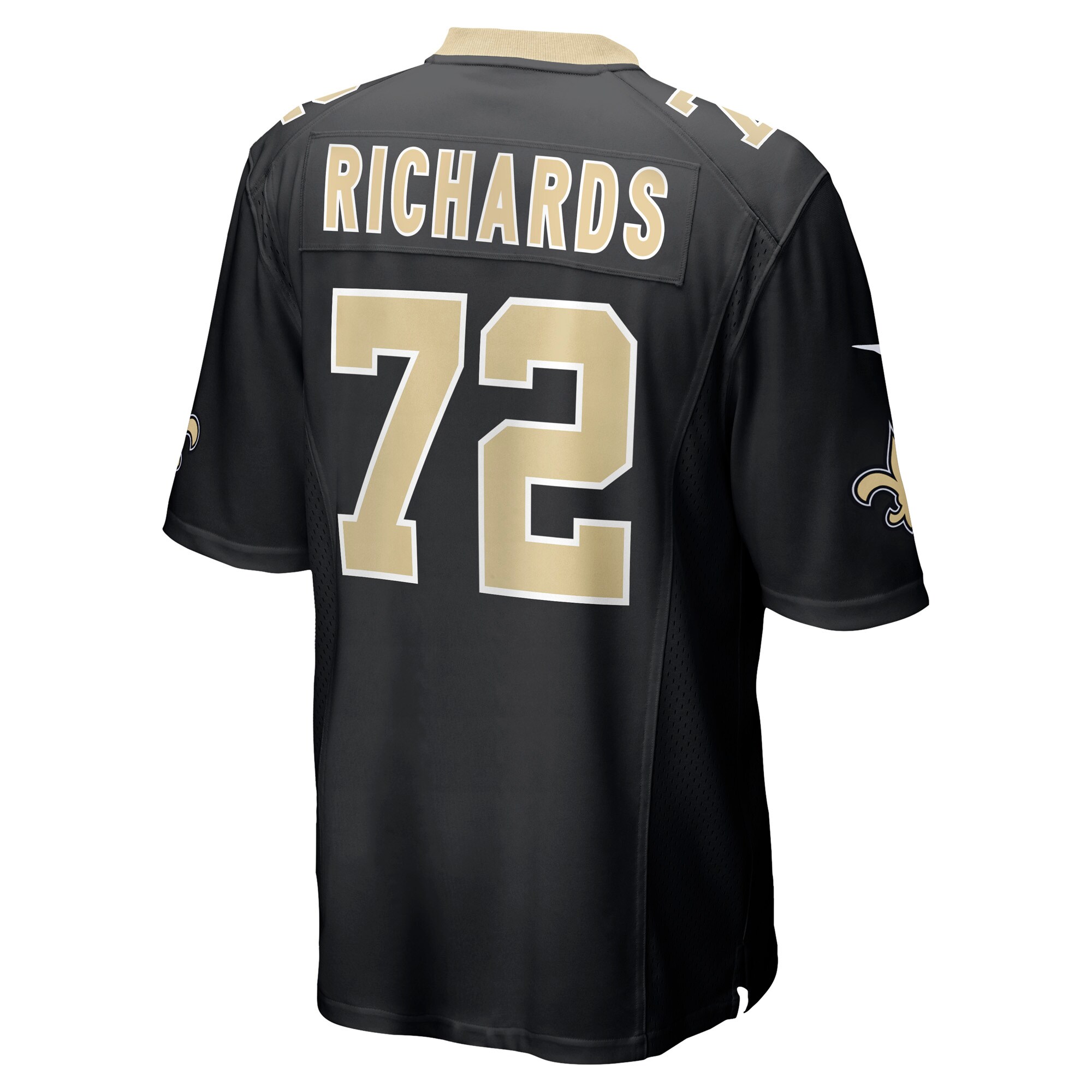 Asim Richards New Orleans Saints Nike Team Game Jersey – Black Clowdercats